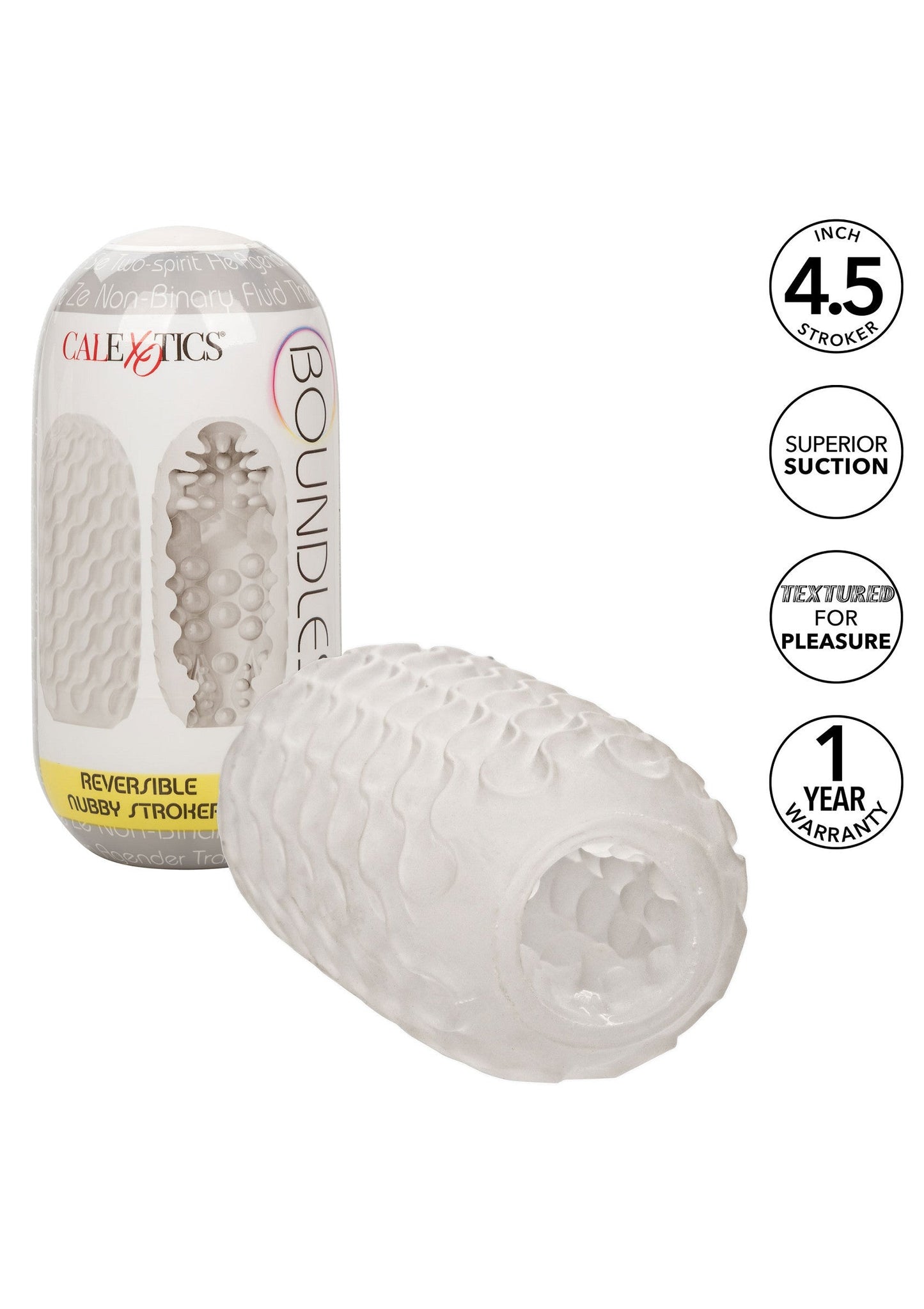 14251 calexotics boundless boundless nubby stroker