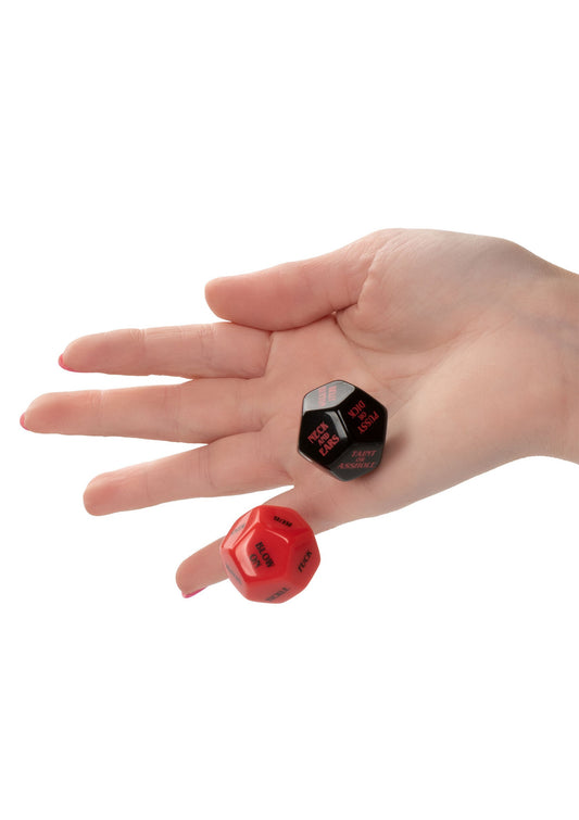 14263 calexotics naughty bits roll play naughty dice set