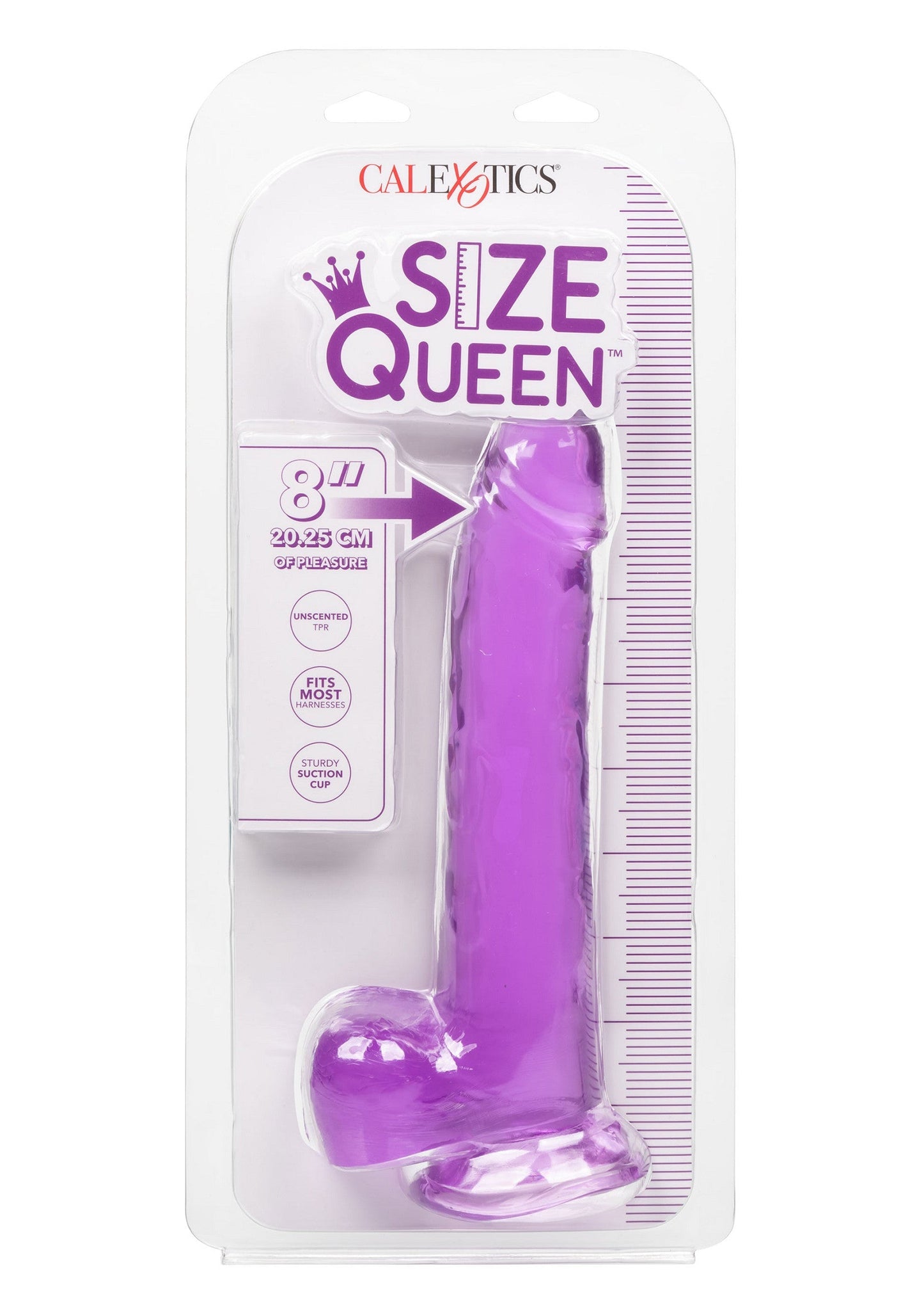 14512 calexotics size queen queen size dong 8 inch