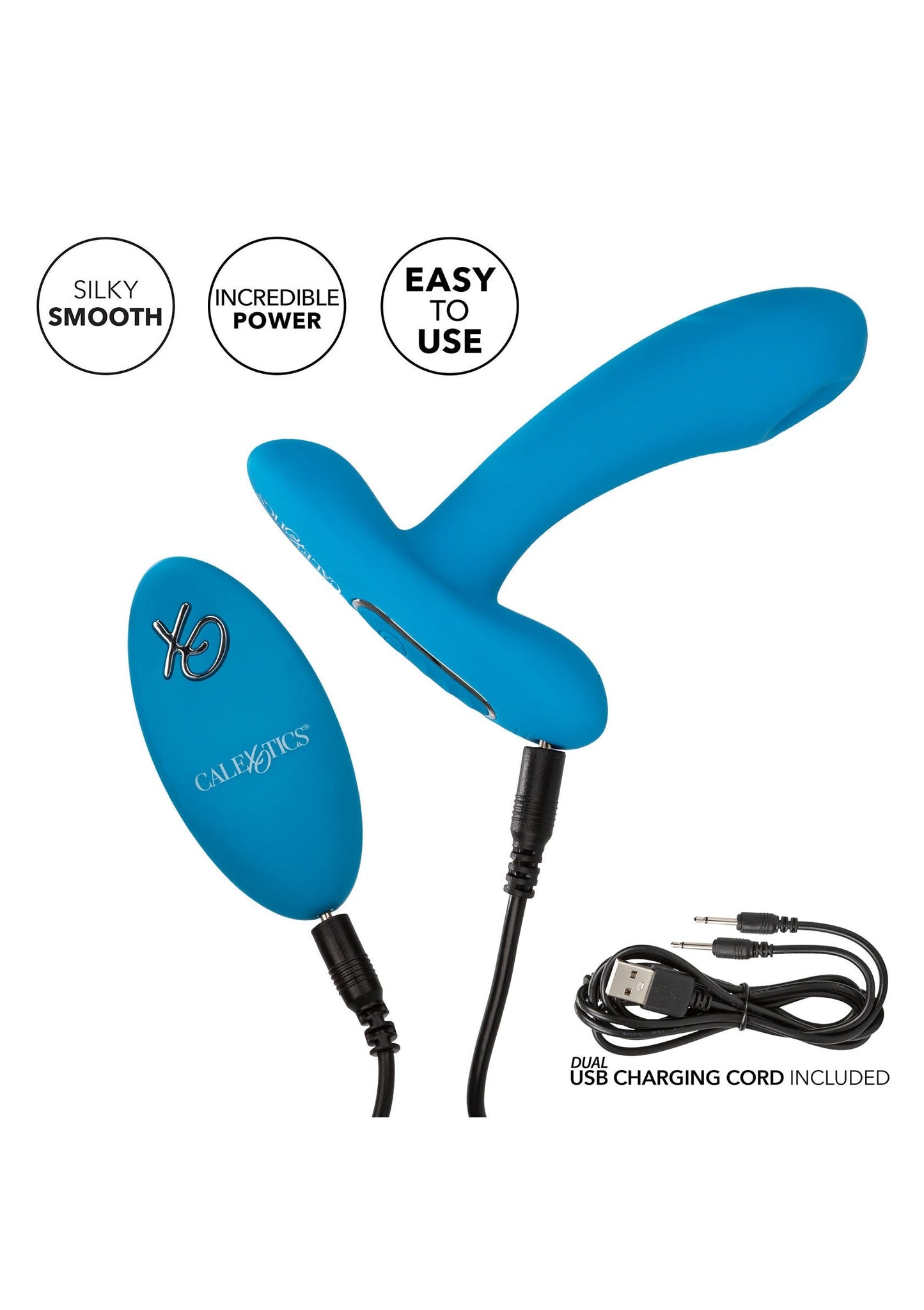 14531 calexotics remote controlled vibes silicone remote puls pleaser