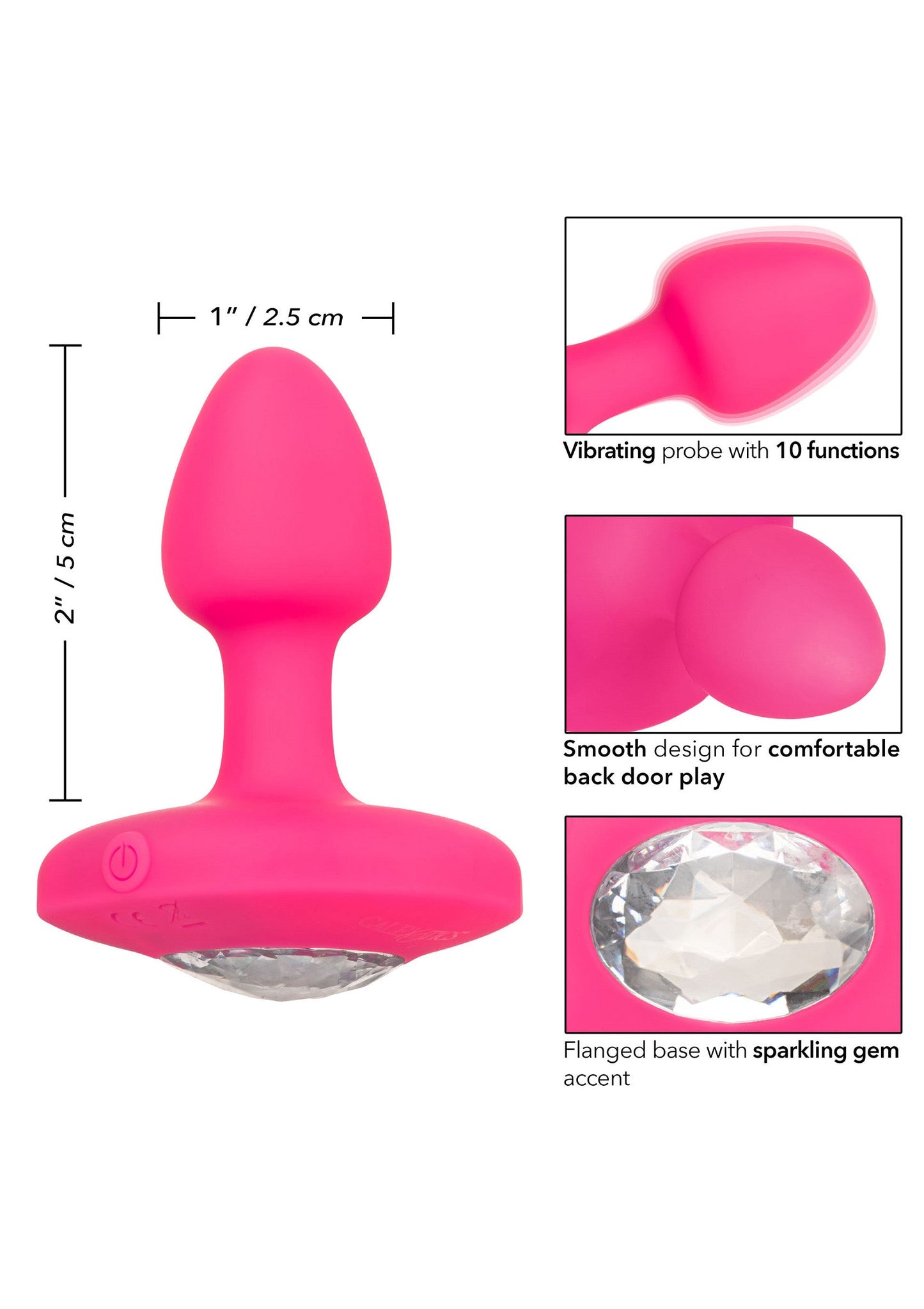 14657 calexotics cheeky vibrating probe small