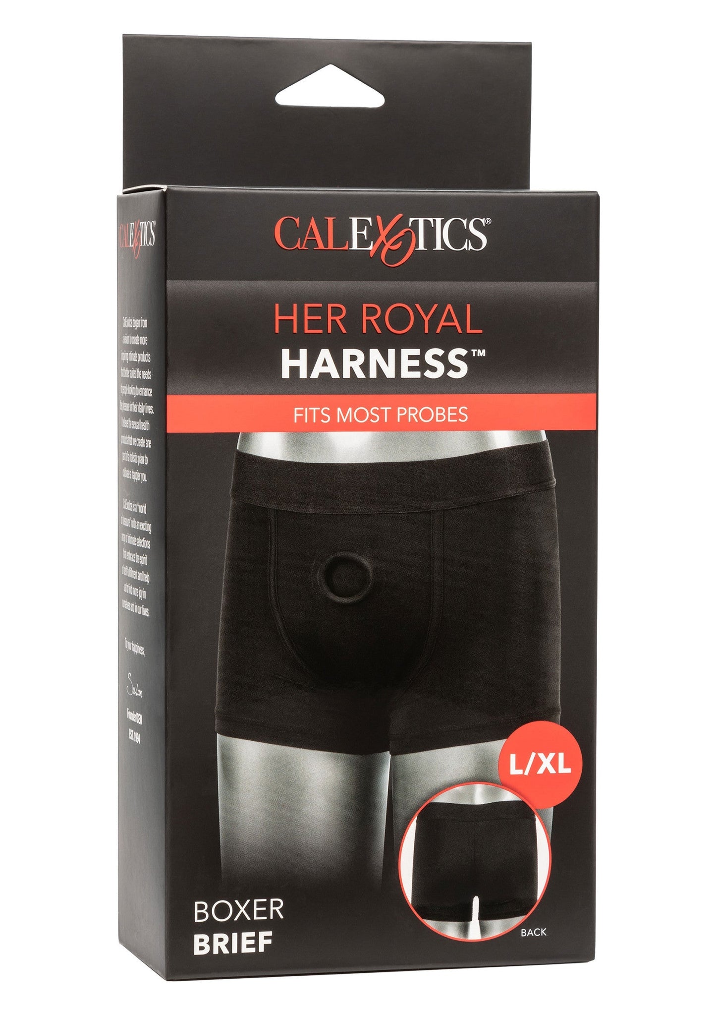 14693 calexotics her royal harness boxer brief