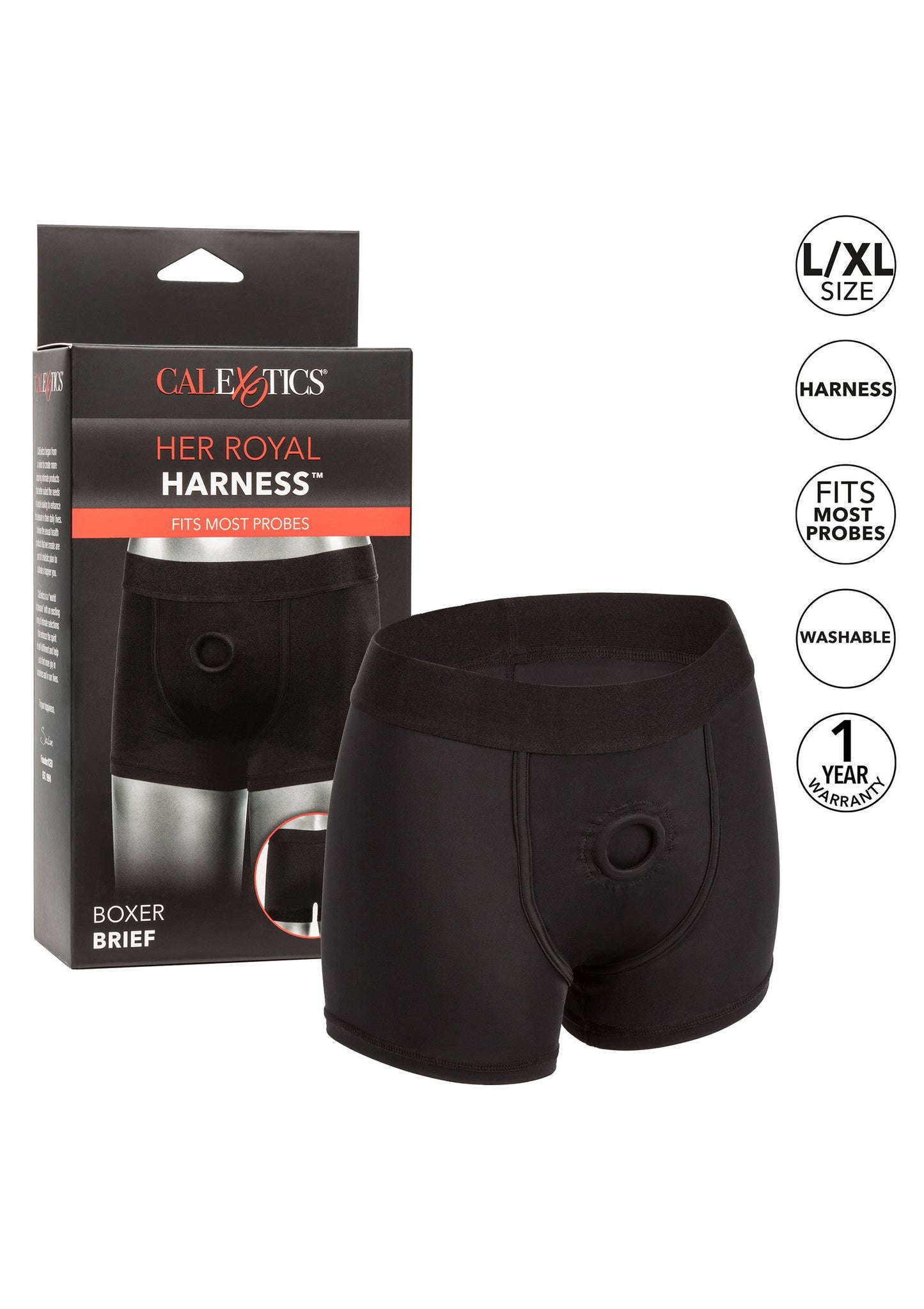 14693 calexotics her royal harness boxer brief