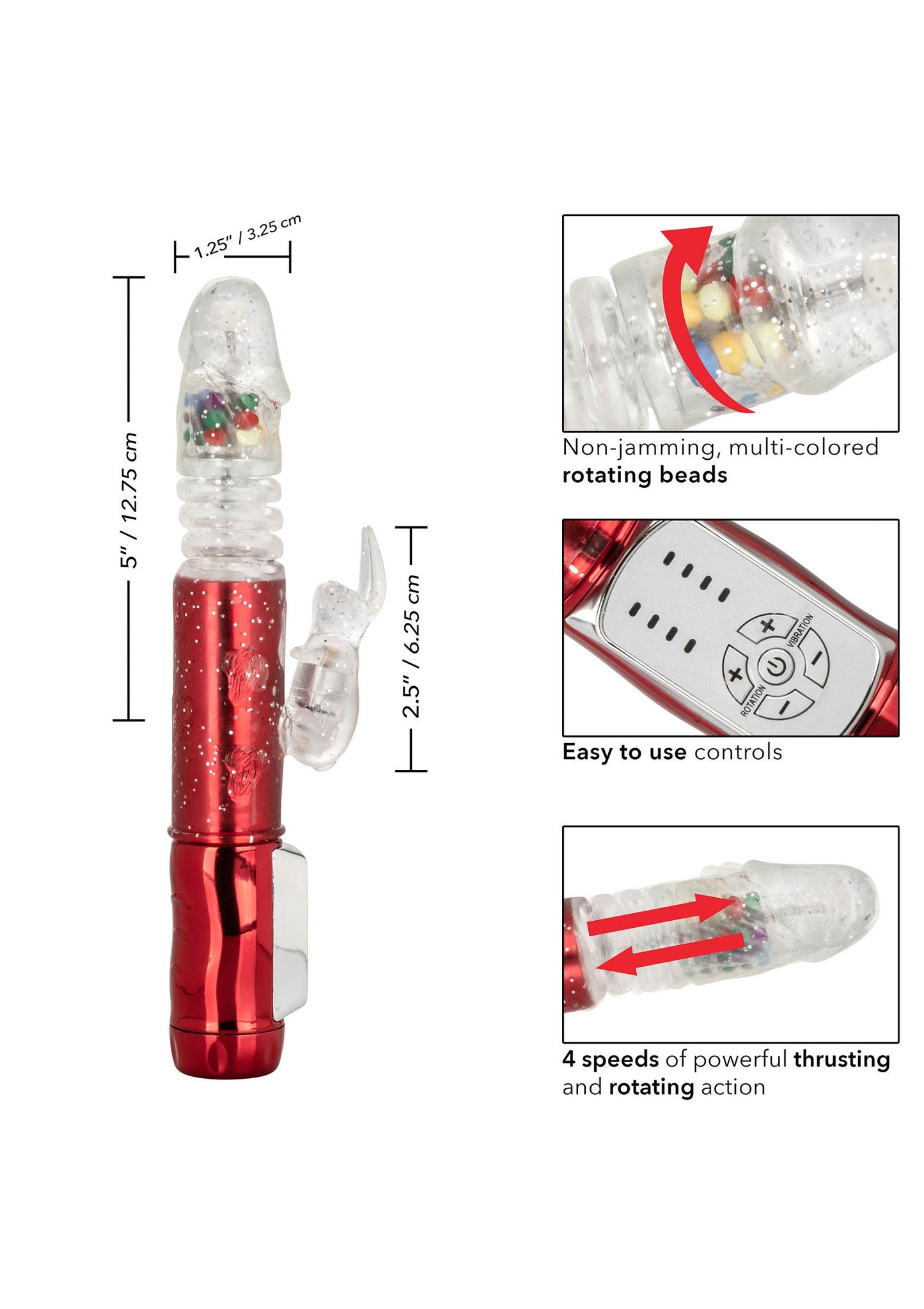 14724 calexotics naughty bits cumball thrusting jack rabbit