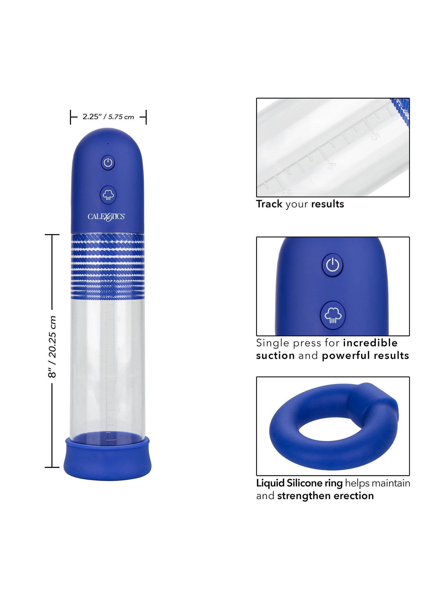 14803 calexotics admiral admiral rechargeable pump kit