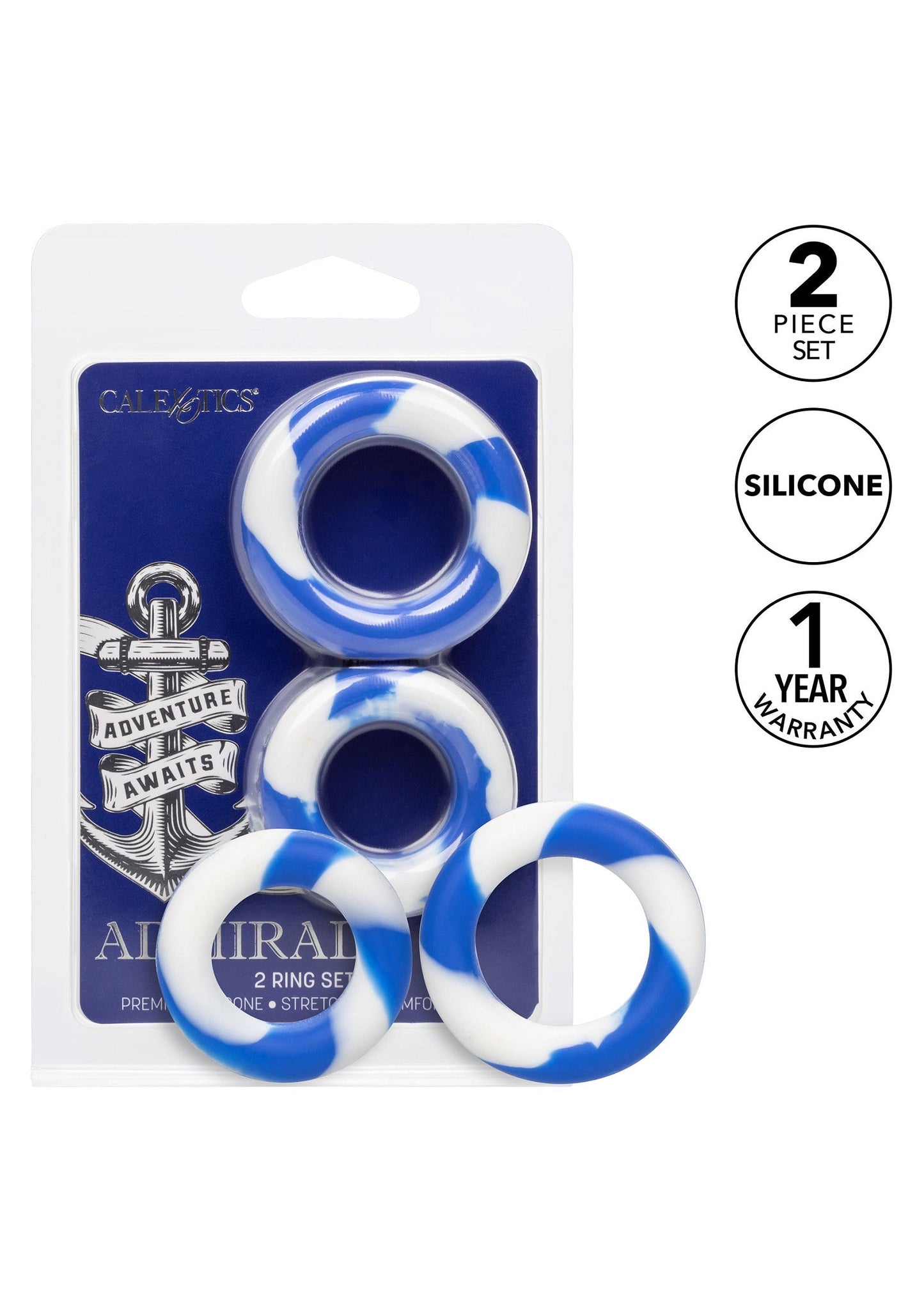 14805 calexotics admiral admiral 2 ring set