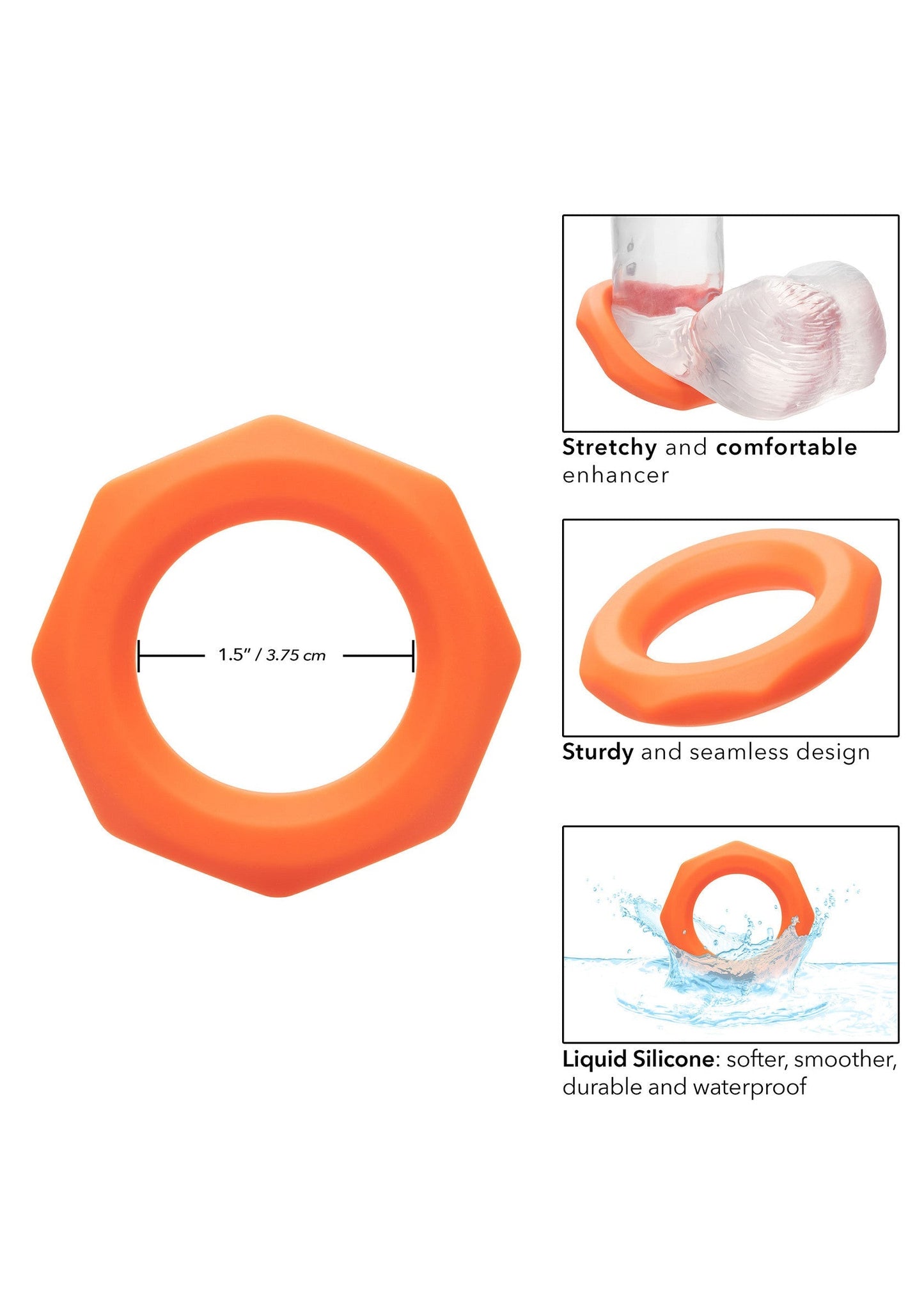 14850 calexotics alpha alpha sexagon ring