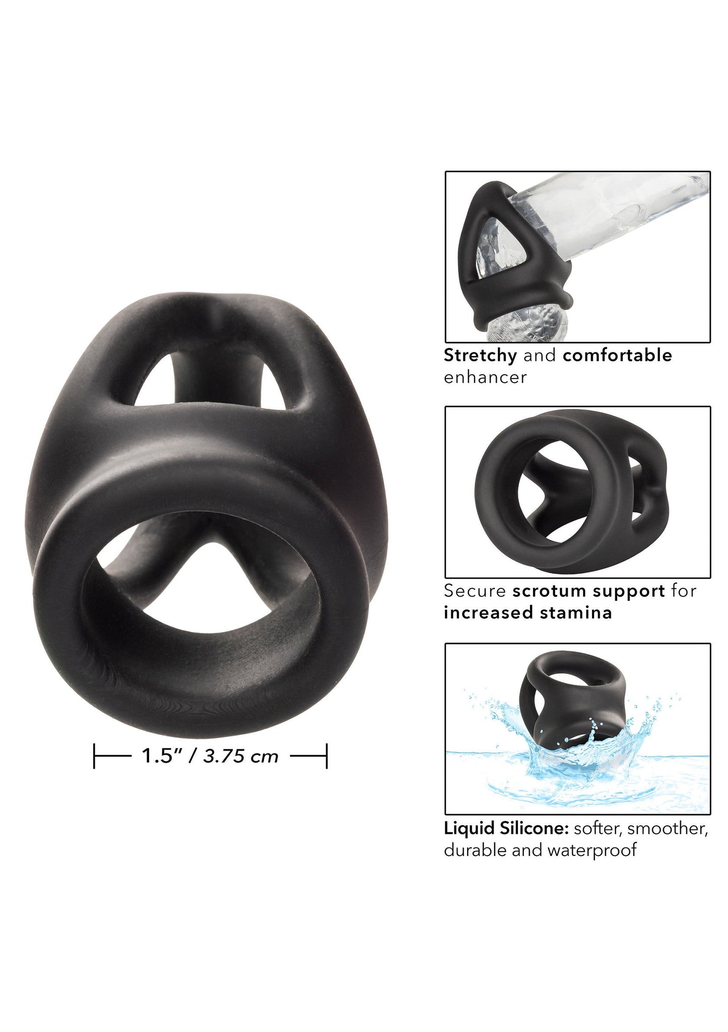 14859 calexotics alpha alpha dual cage ring