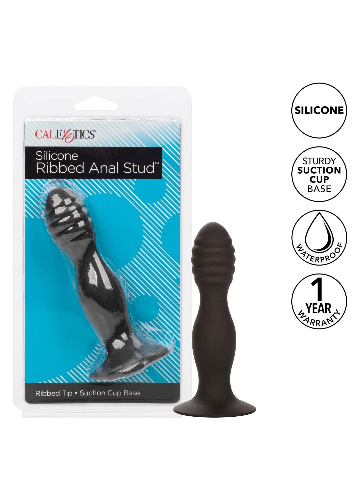 14873 calexotics anal ribbed anal stud