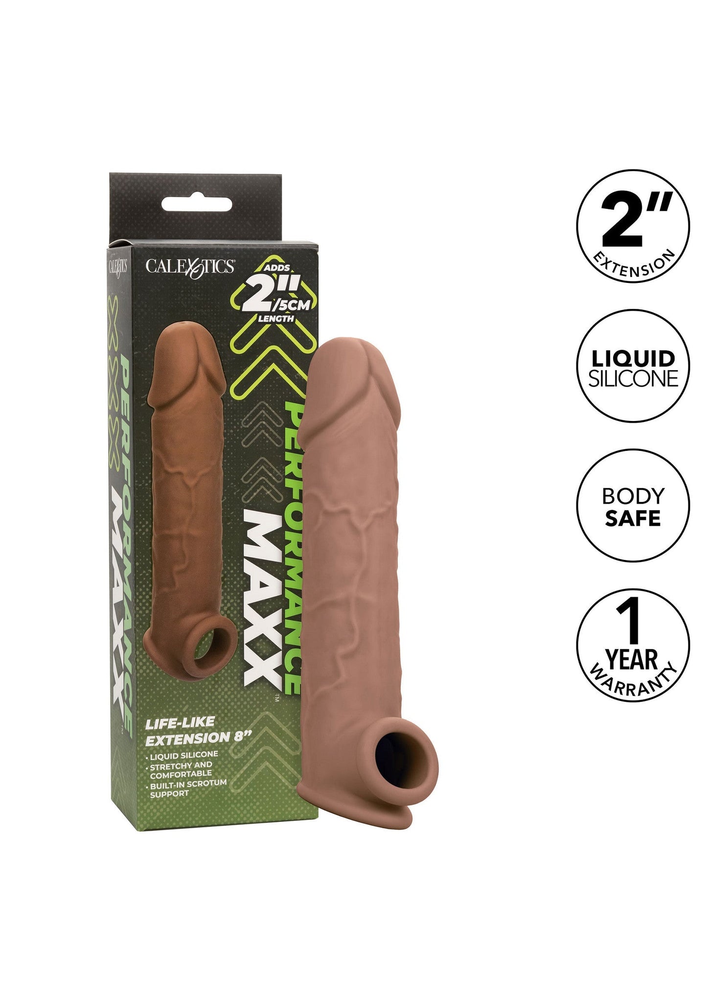 14891 calexotics performance maxx life like extension 8 inch