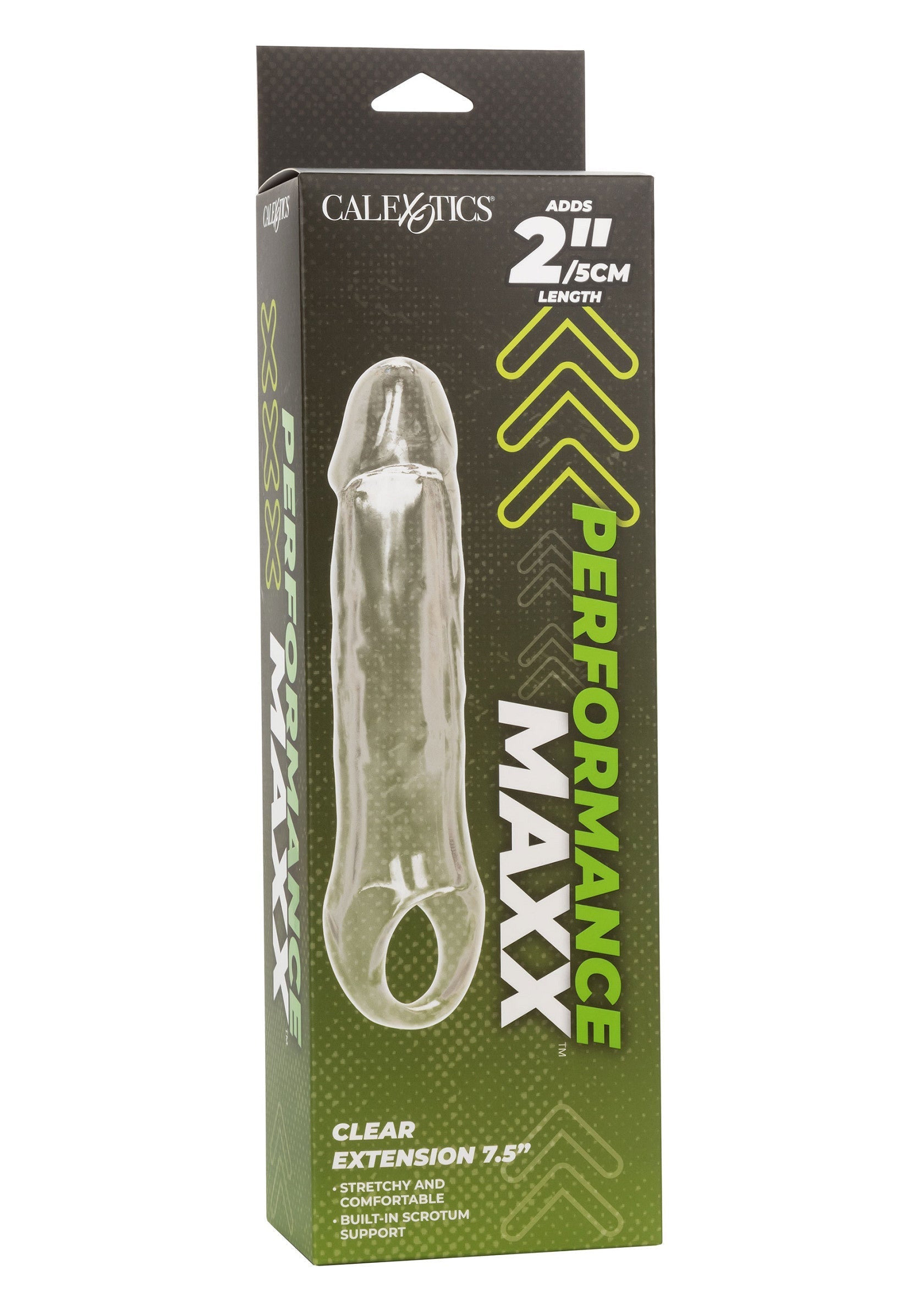 14897 calexotics performance maxx clear extension 75 inch