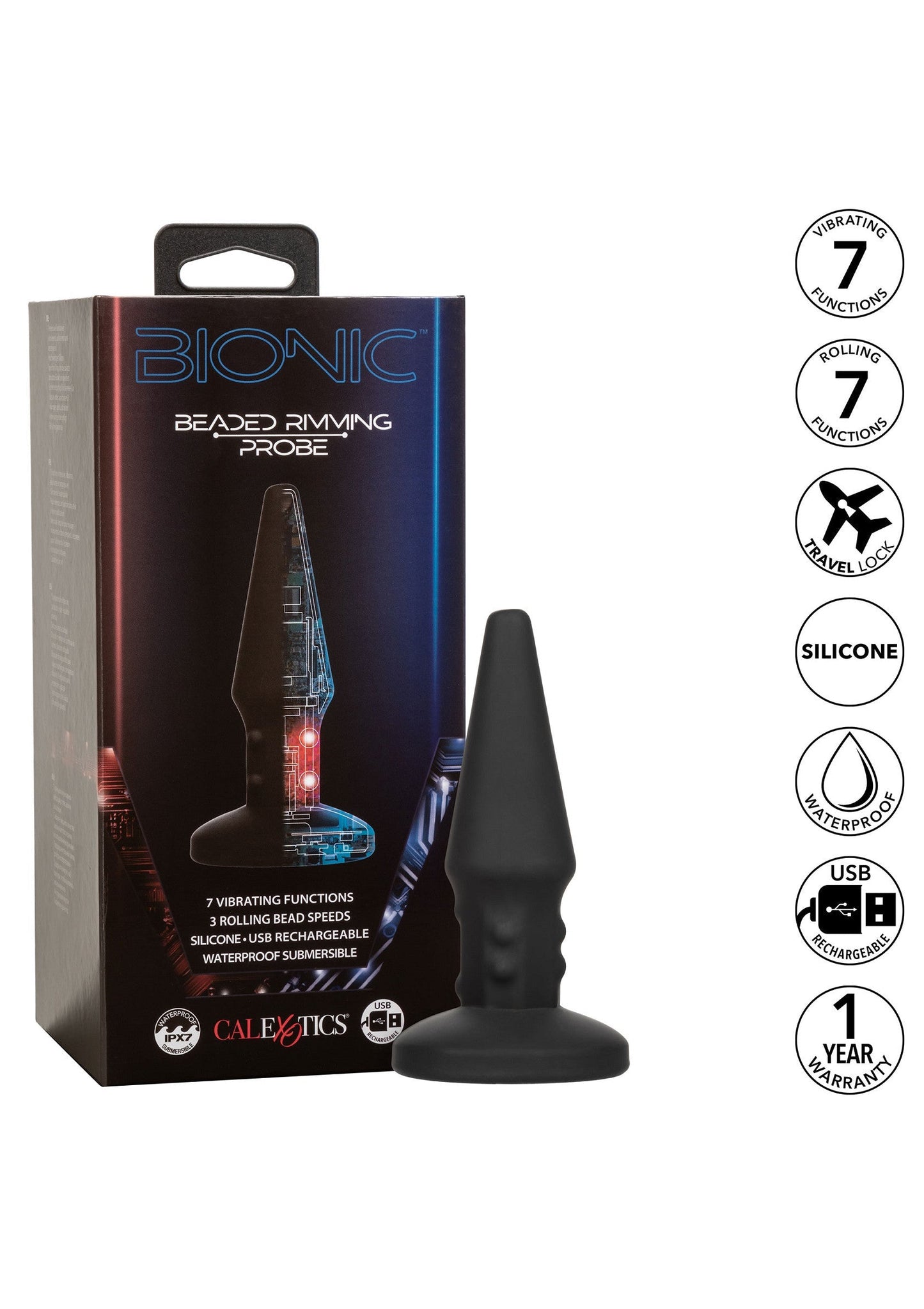 14971 calexotics bionic bionic beaded rimming probe