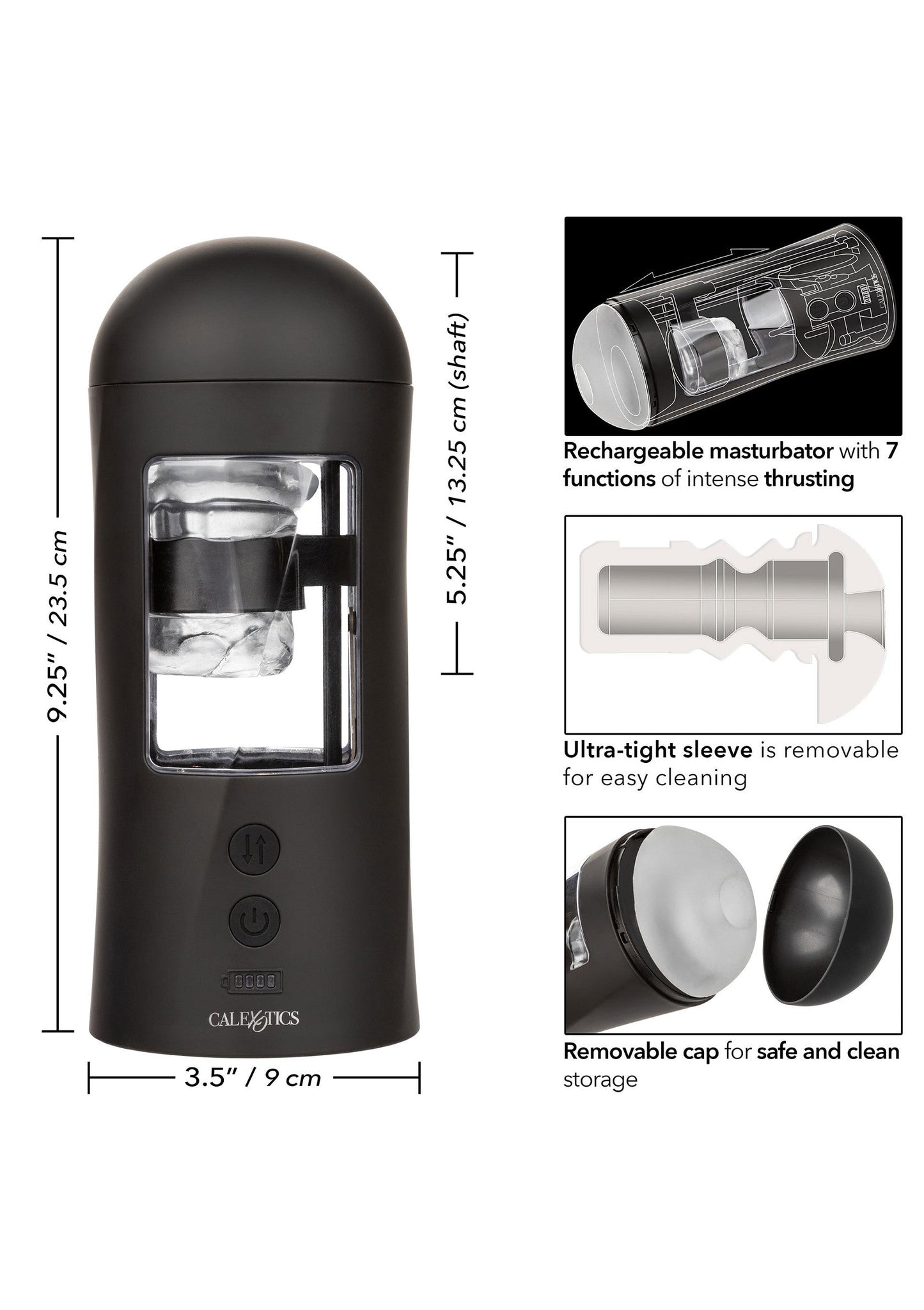 14973 calexotics bionic bionic stroking masturbator