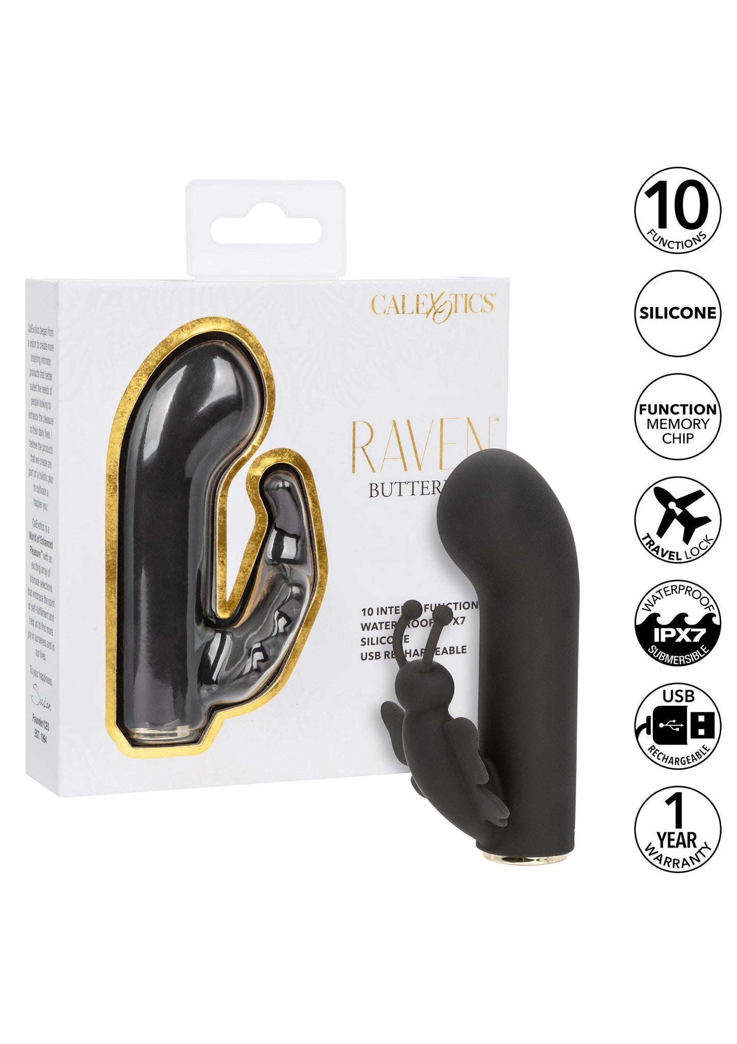16550 calexotics raven raven butterfly