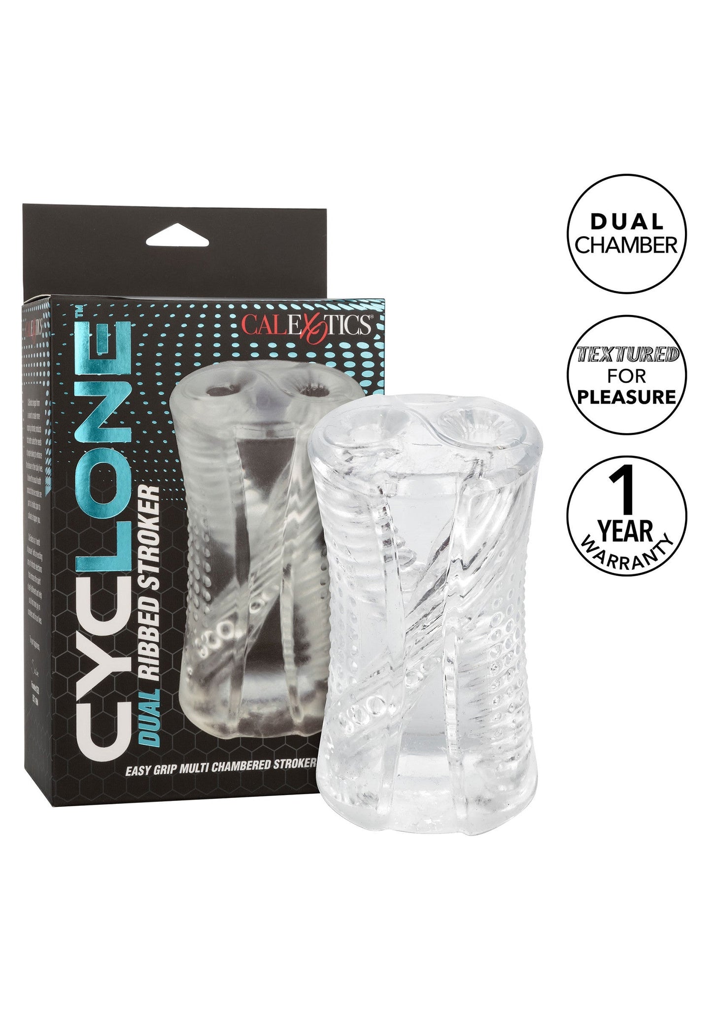 16600 calexotics cyclone cyclone dual ribbed stroker