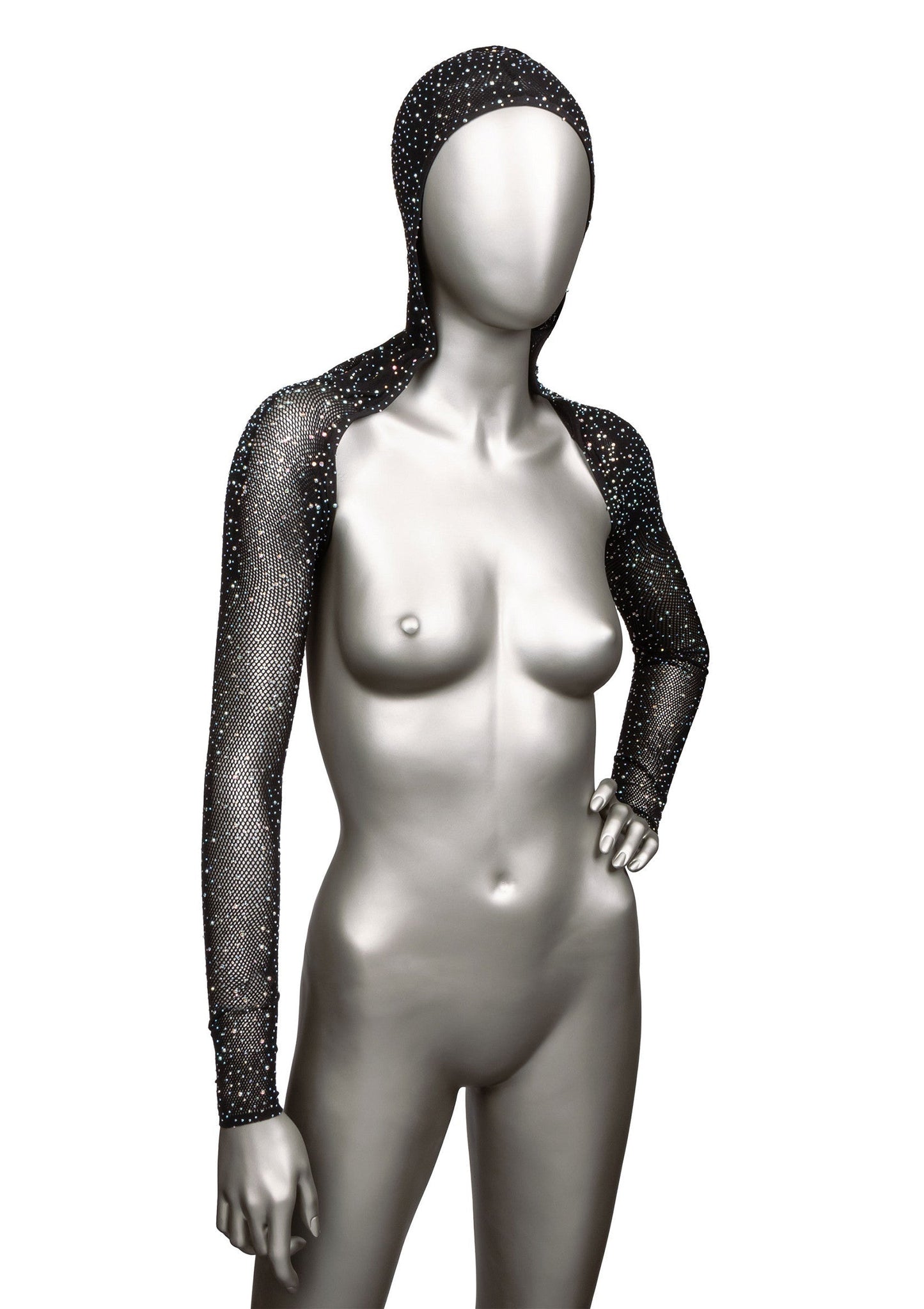 16623 calexotics radiance hooded shoulder shrug