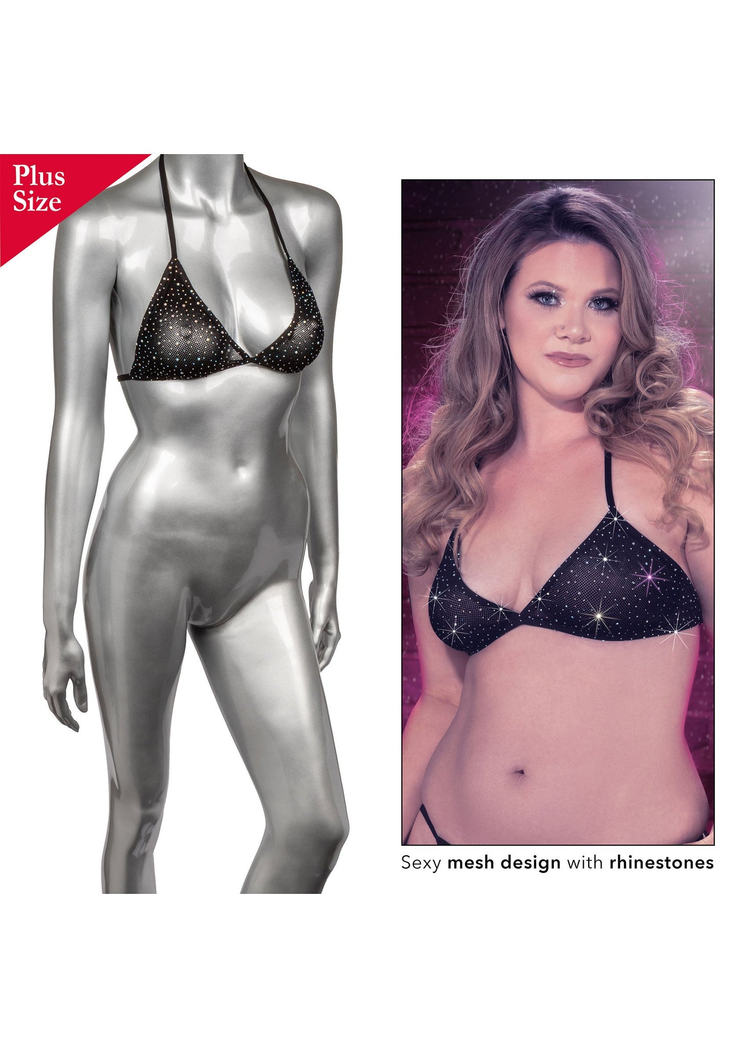16628 calexotics radiance triangle bikini top plus