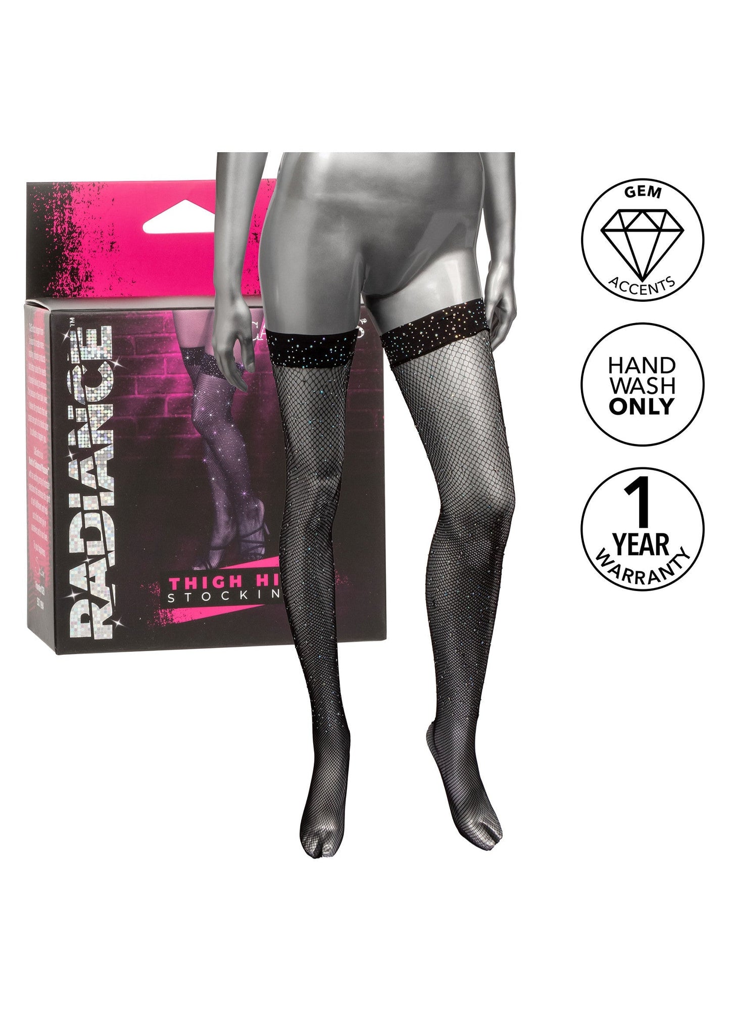 16631 calexotics radiance thigh high stockings