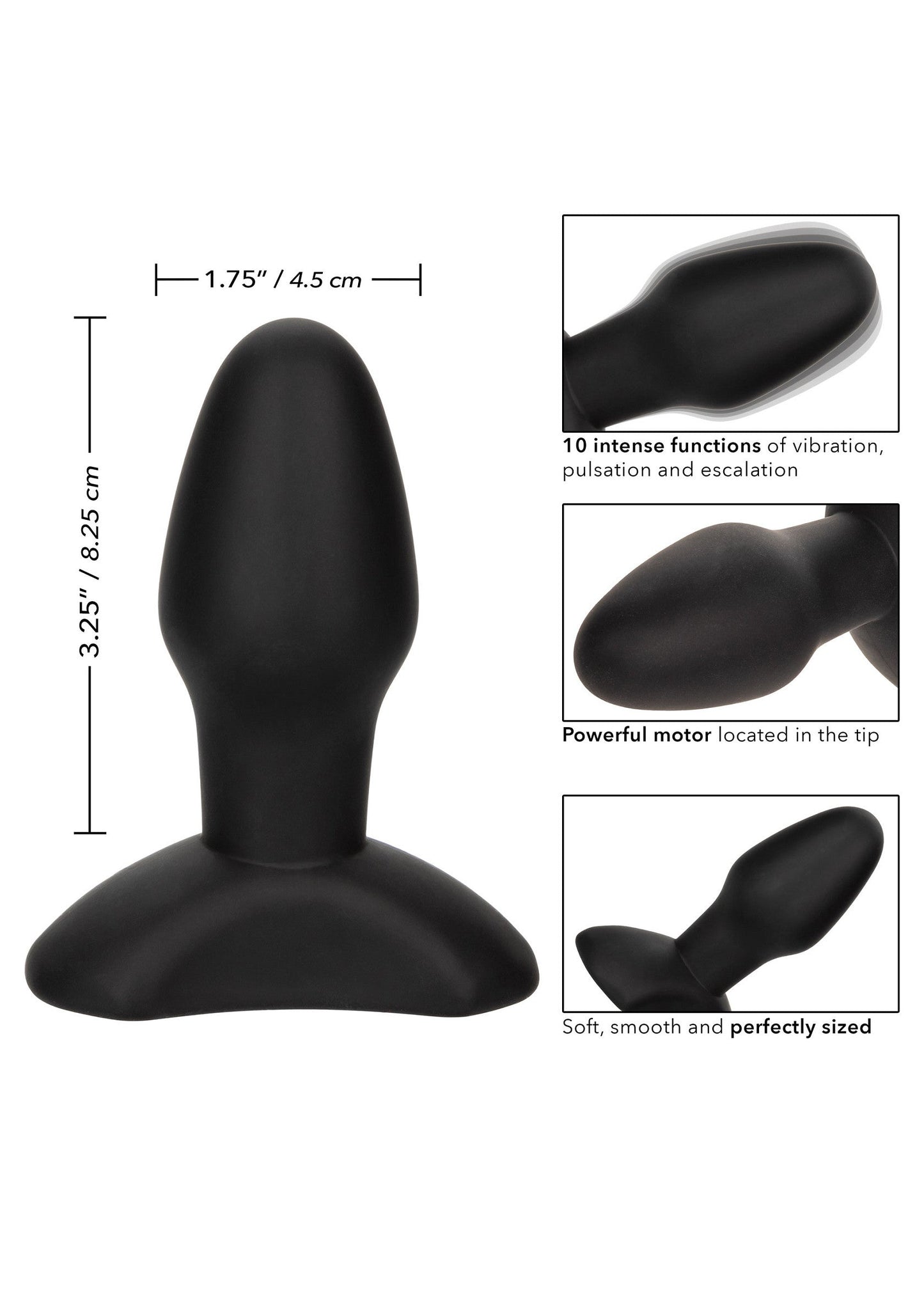 16685 calexotics anal rechargeable tapered probe