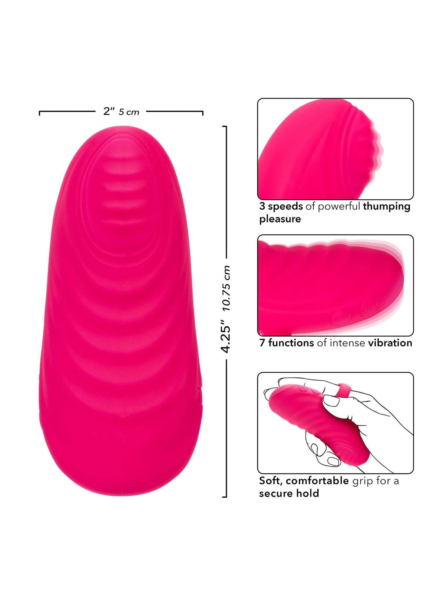 16761 calexotics envy envy thumping massager