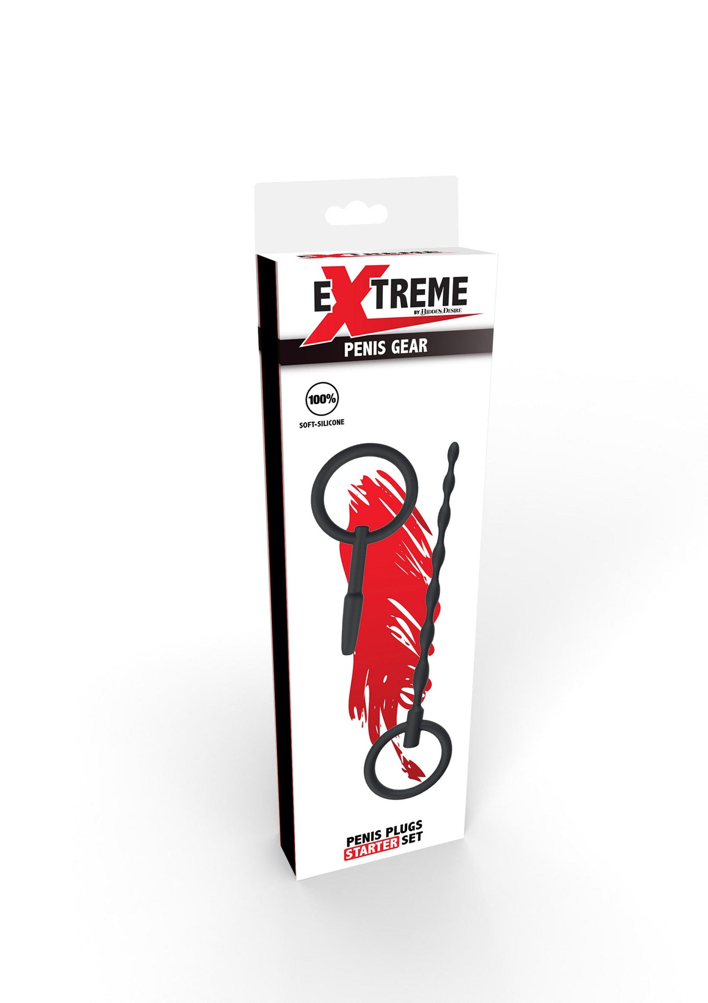 16813 hidden desire extreme penis plug set large 2 pcs