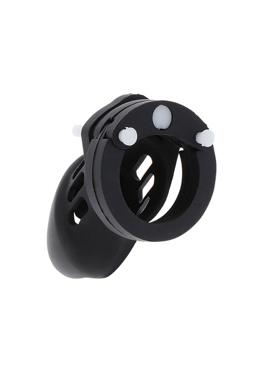 16822 hidden desire extreme chastity cock cage silicone small