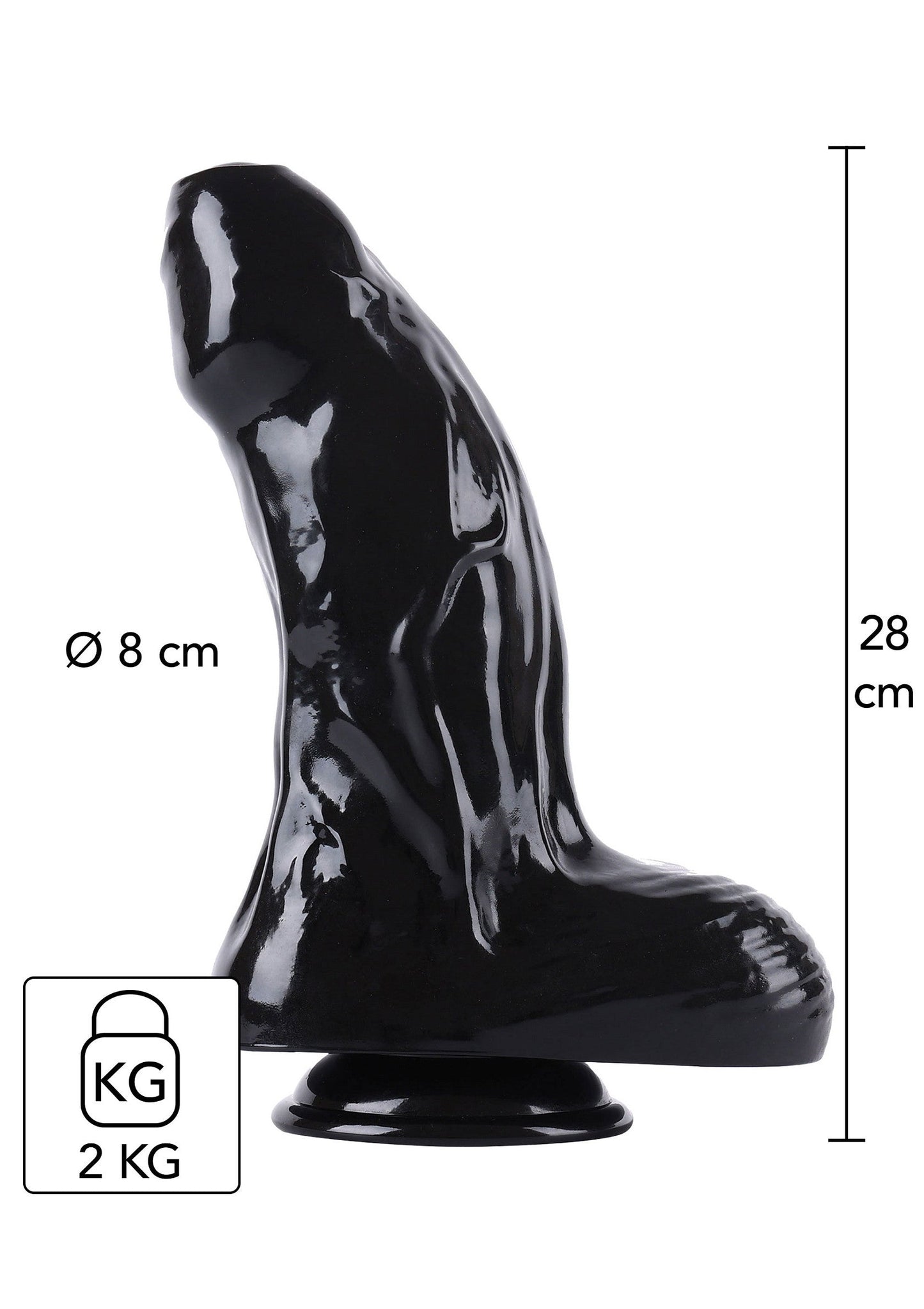 16889 hidden desire extreme dong xtra thick 28cm