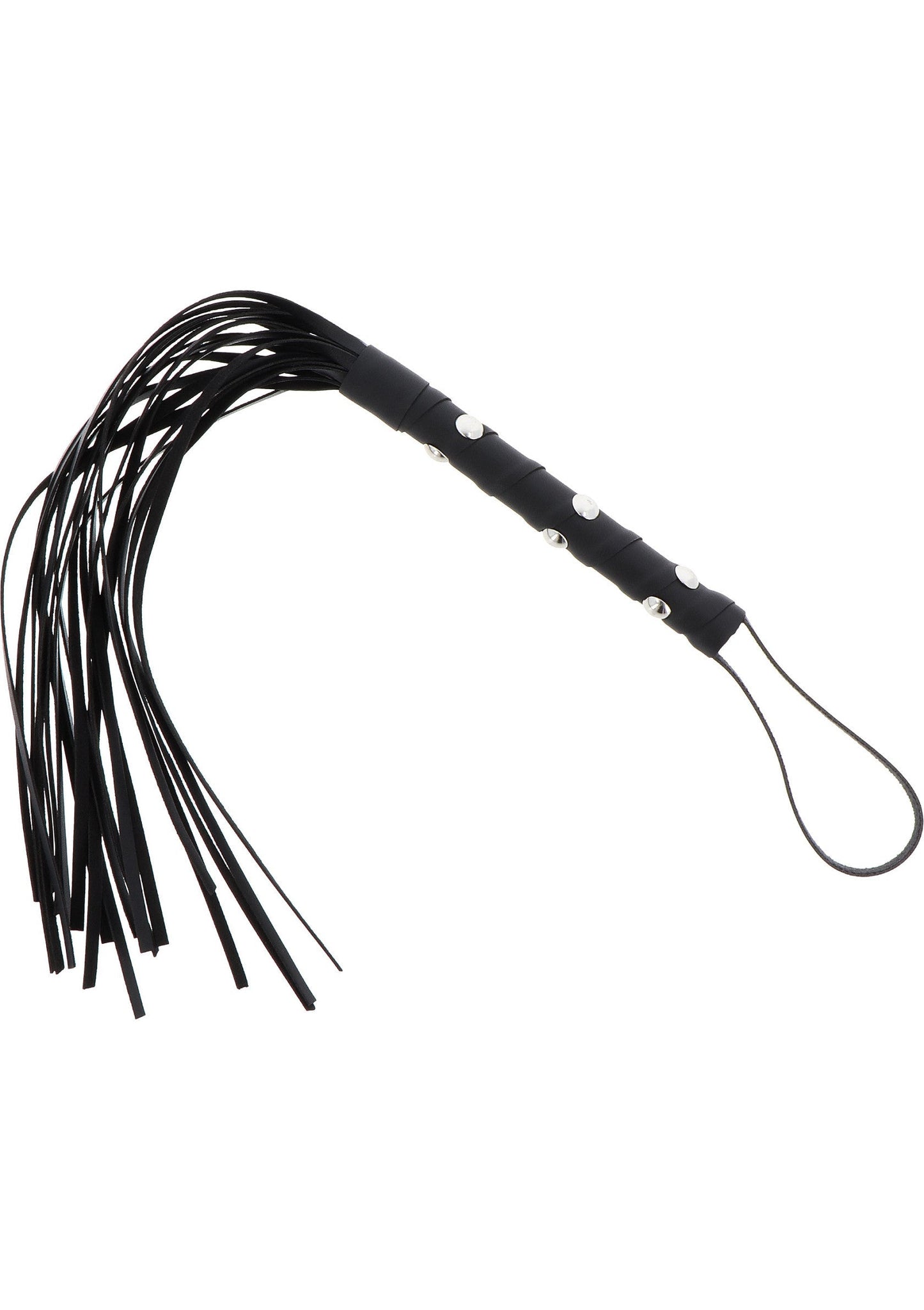 16895 hidden desire extreme short studded flogger whip
