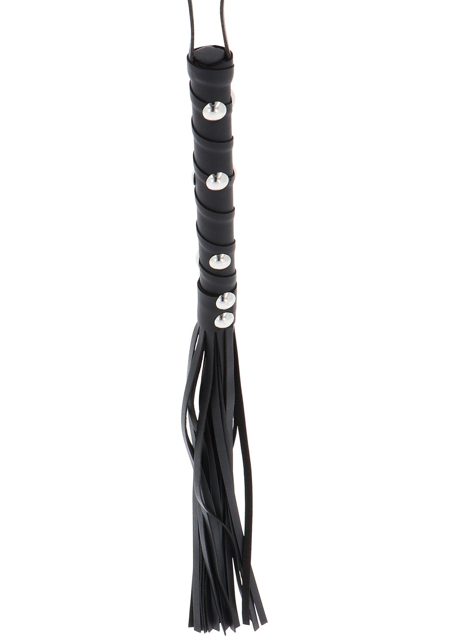 16895 hidden desire extreme short studded flogger whip