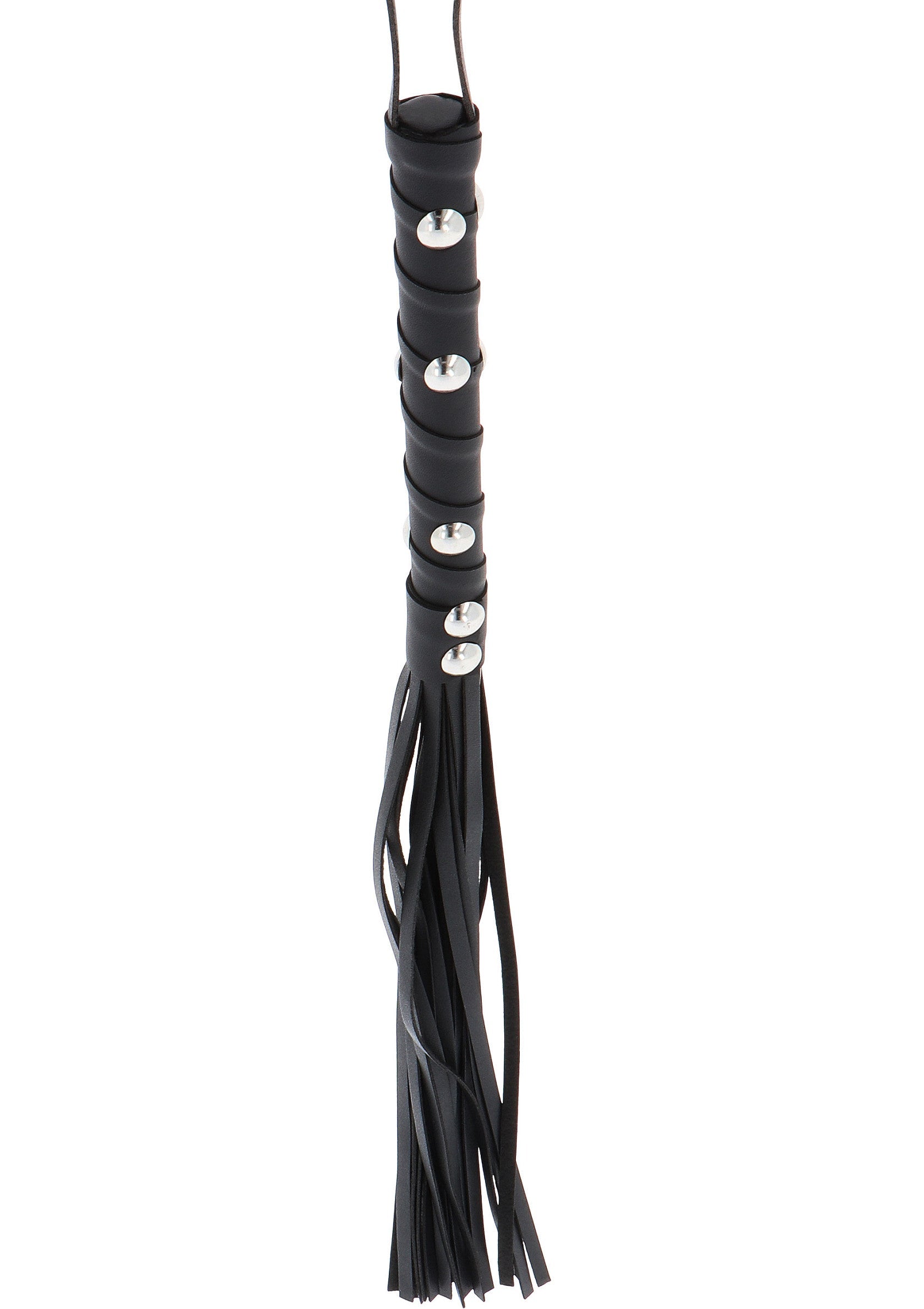 16895 hidden desire extreme short studded flogger whip