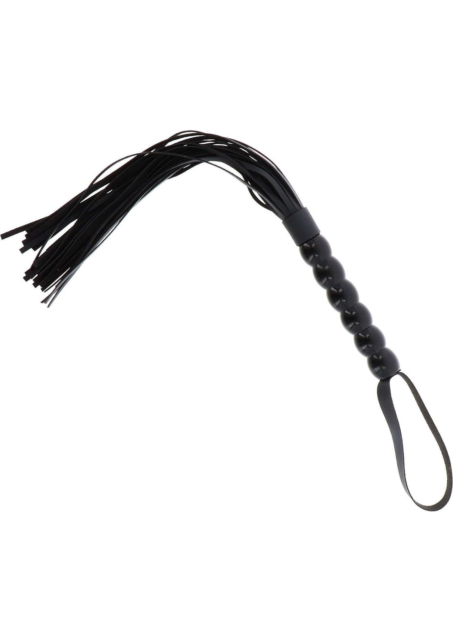 16898 hidden desire extreme long beaded flogger whip