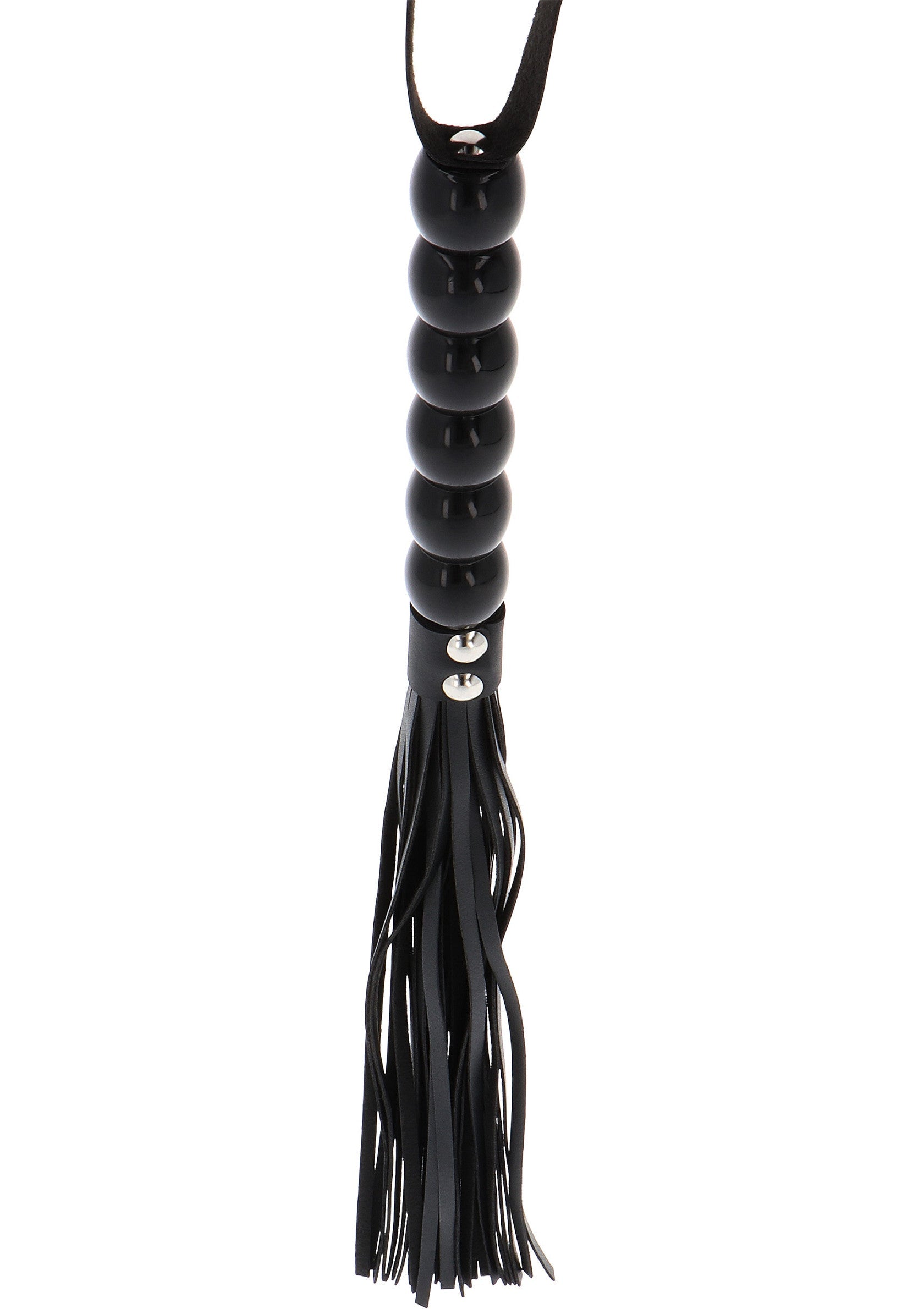 16898 hidden desire extreme long beaded flogger whip