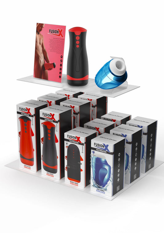 Retail Shelf Pack: Hidden Desire Fusion X Masturbators