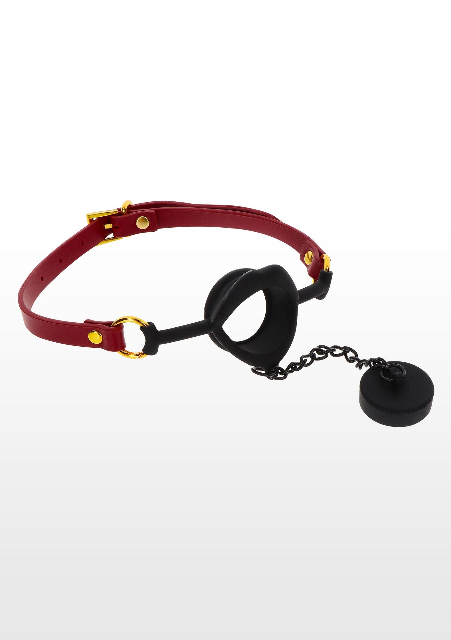17172 taboom bondage in luxury kinky gag with plug