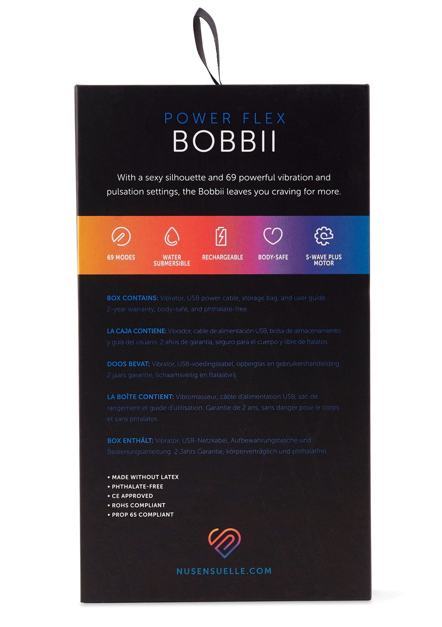 17514 nu sensuelle bobbii power flex bullet