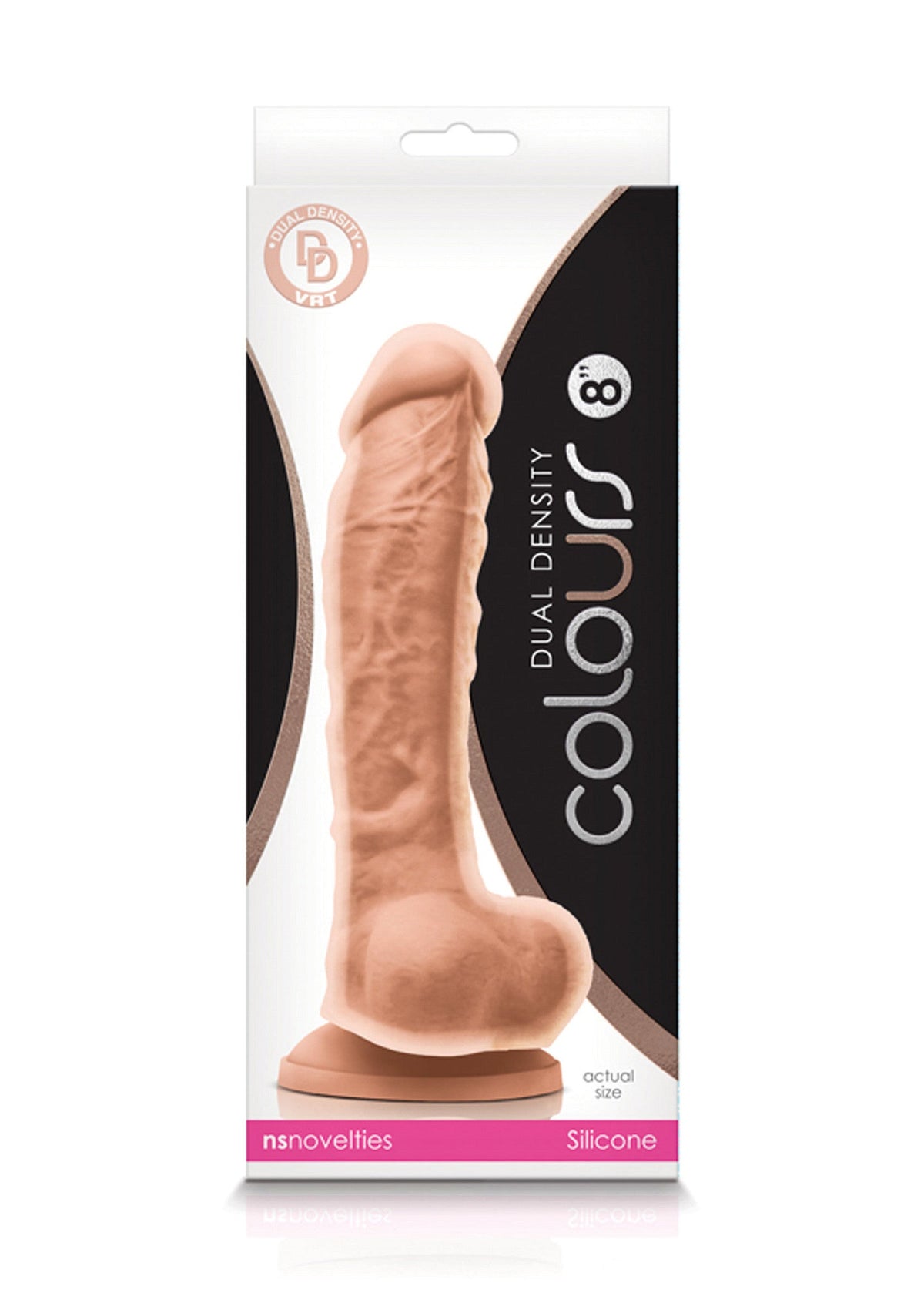 18128 ns novelties colours colours dual density 8 inch