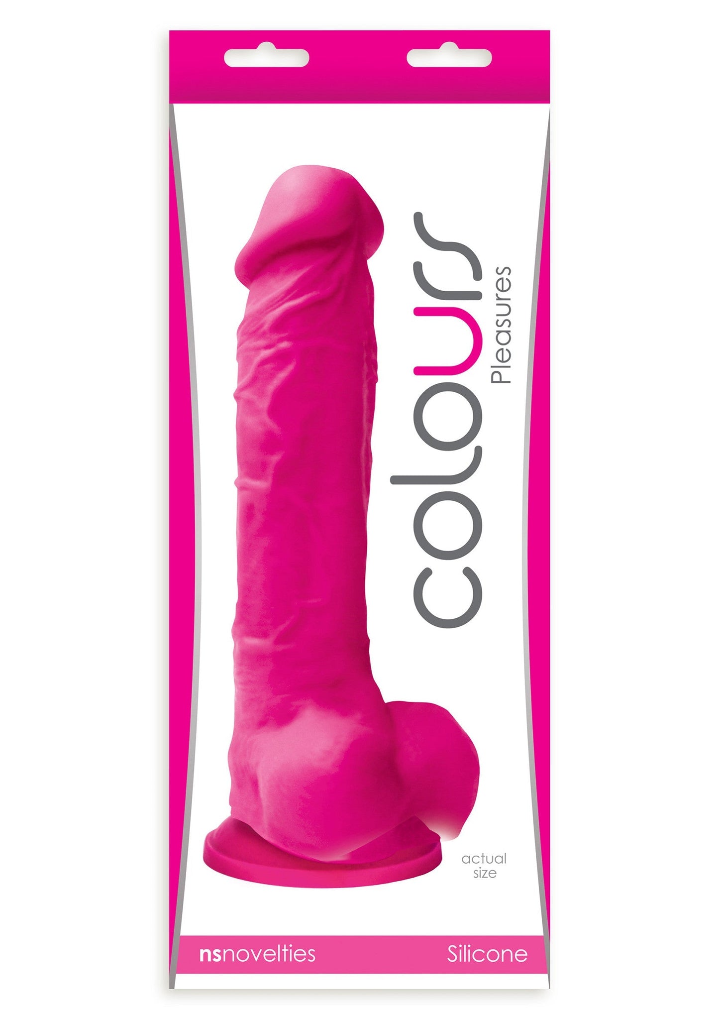 18142 ns novelties colours pleasures dildo 8 inch