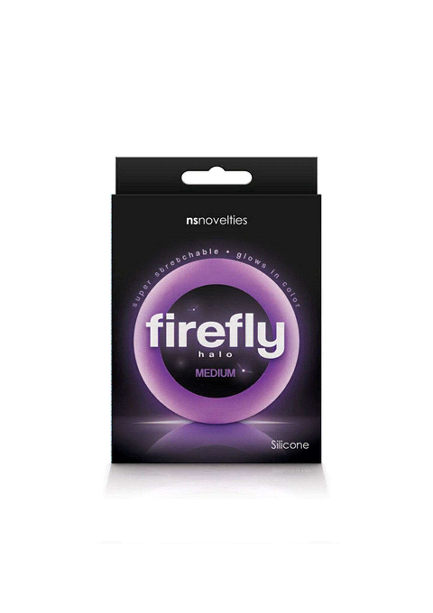 18190 ns novelties fire fly halo 55mm cockring medium