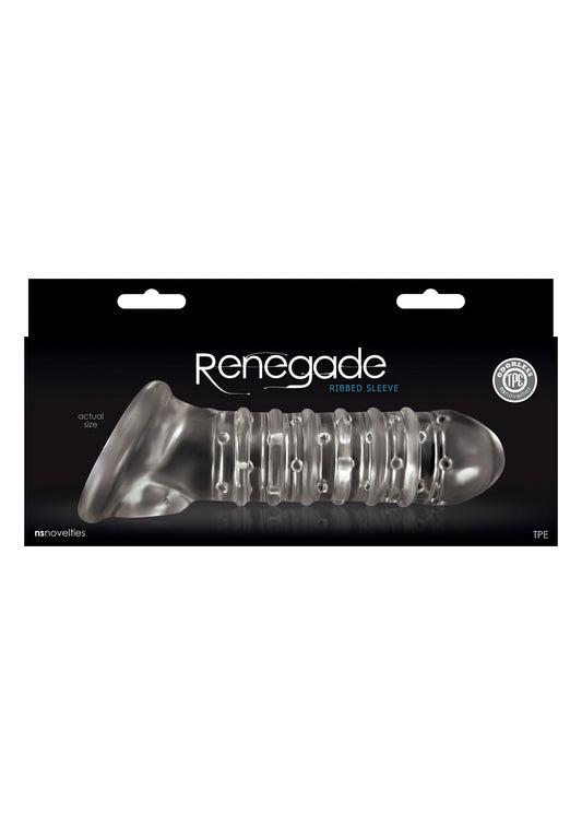 18367 ns novelties renegade ribbed sleeve