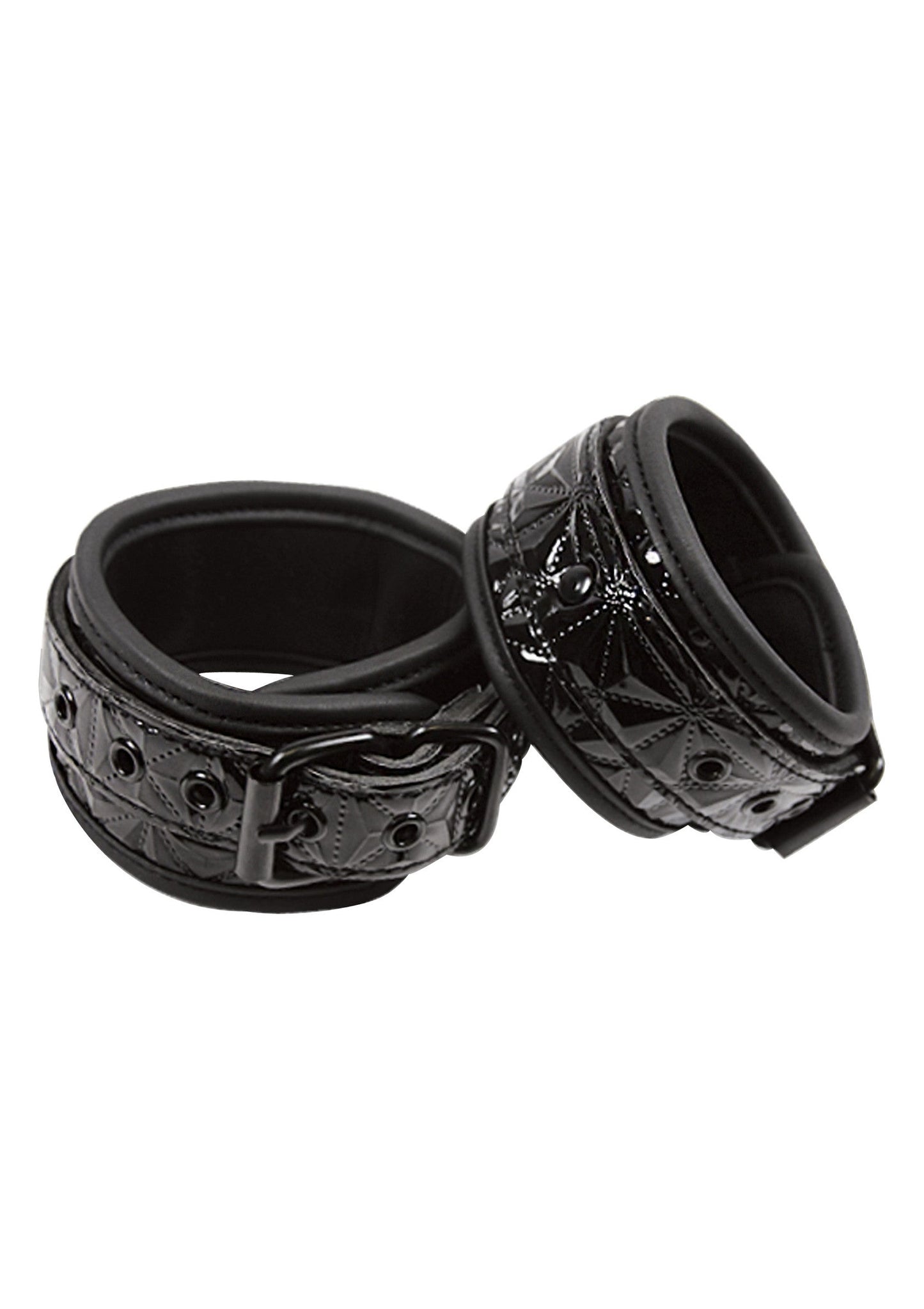 18465 ns novelties sinful ankle cuffs