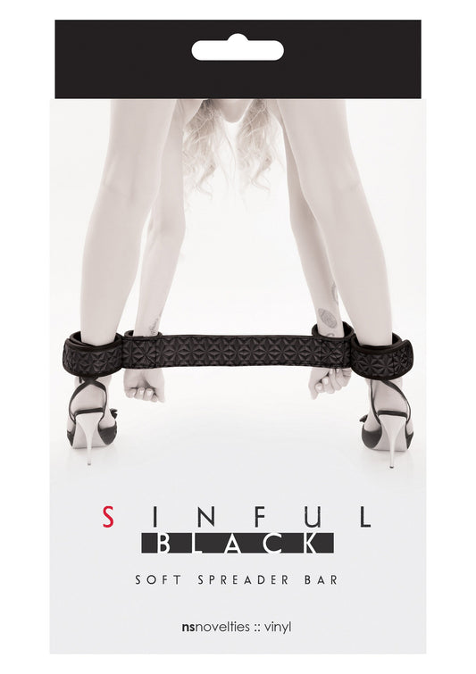 18473 ns novelties sinful soft spreader bar