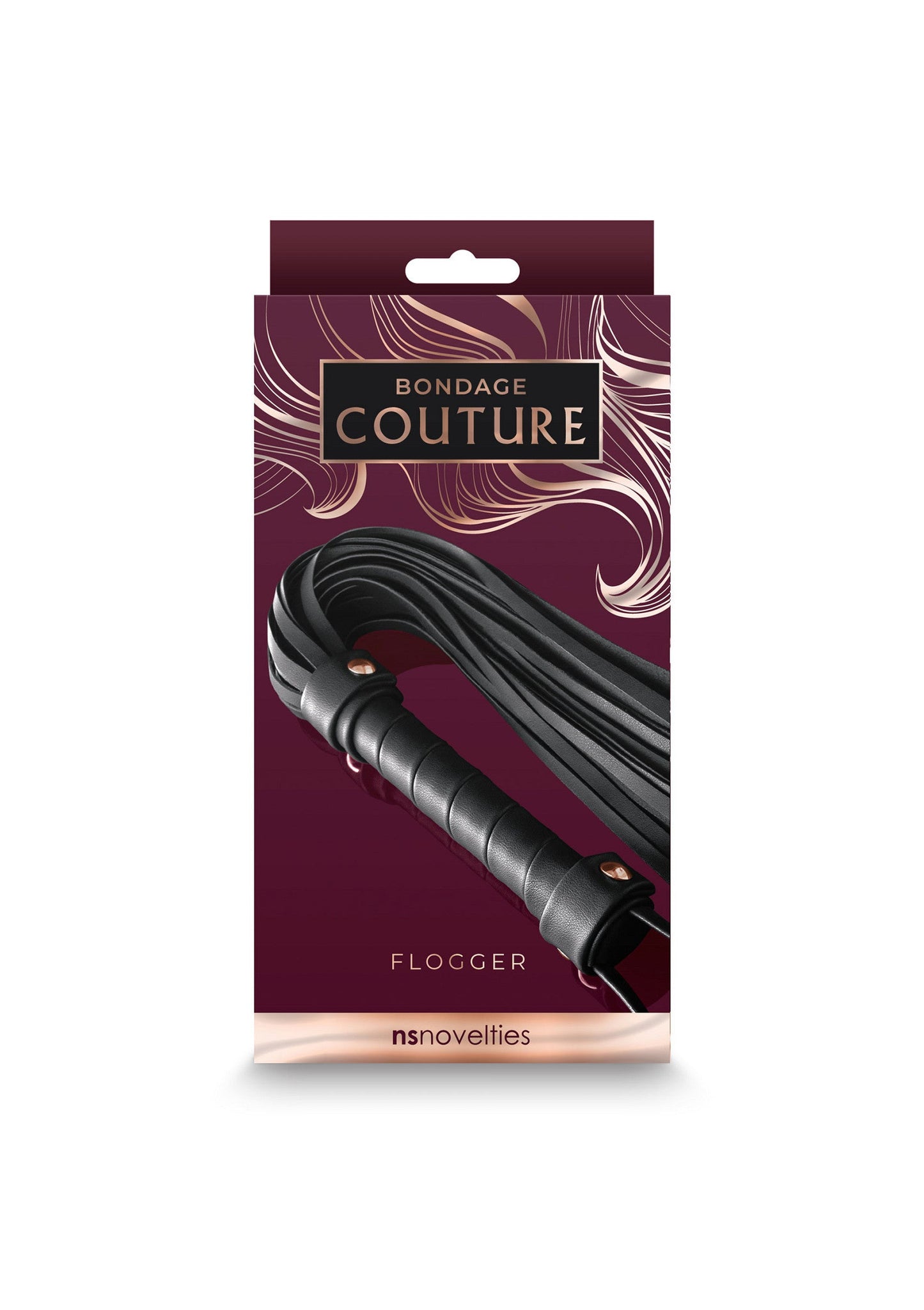 18833 ns novelties bondage couture bondage couture flogger