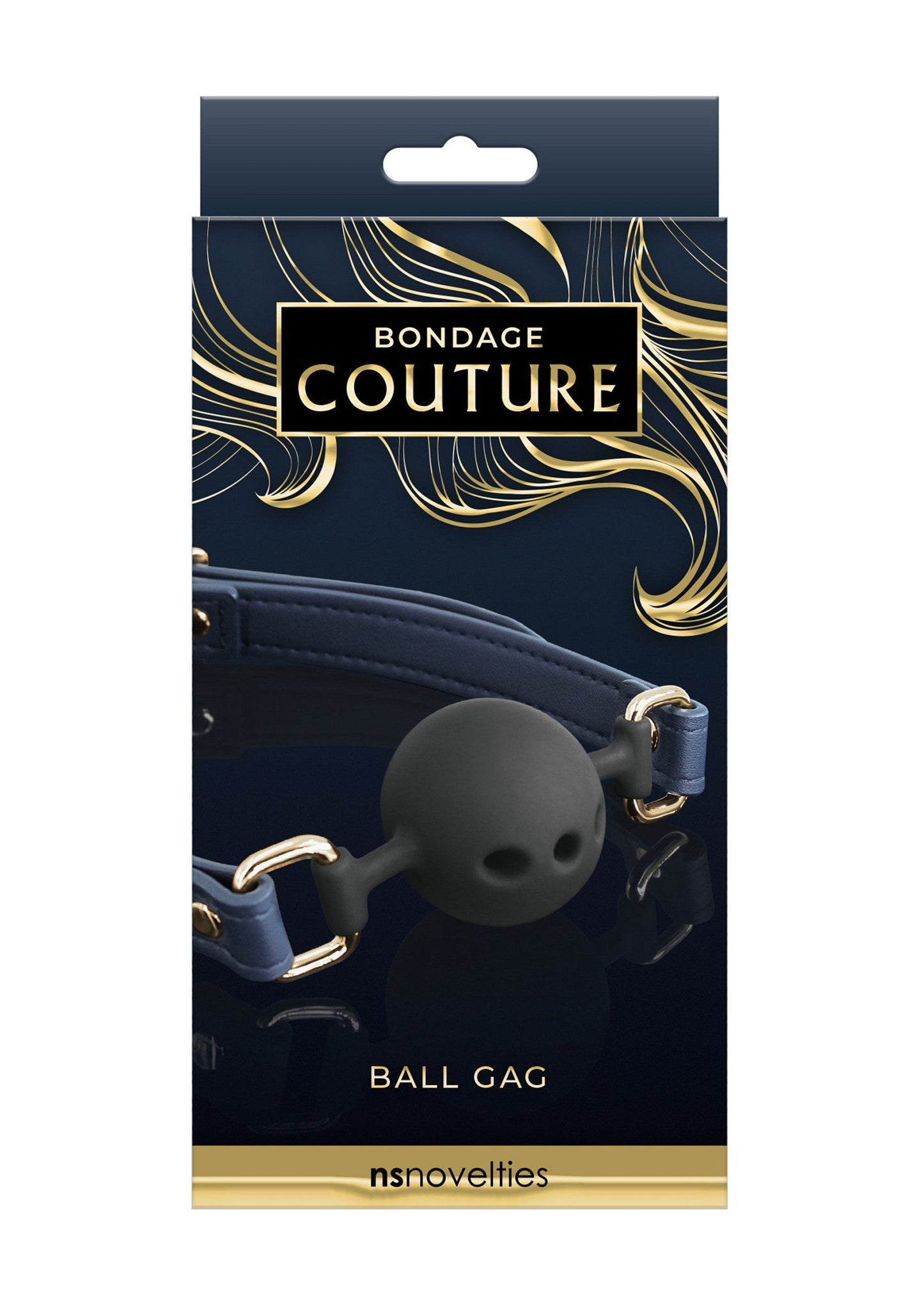 18847 ns novelties bondage couture bondage couture ball gag
