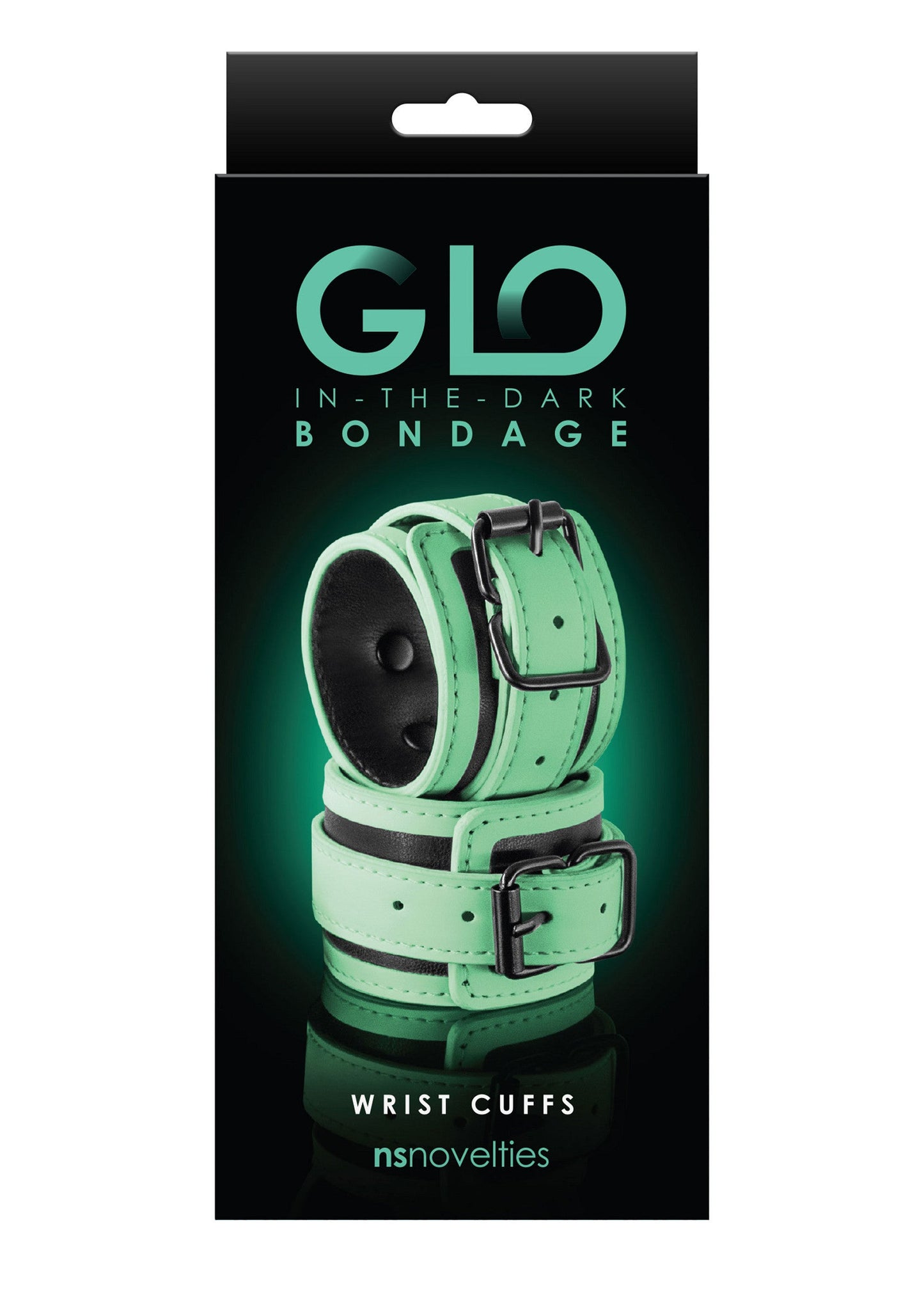 18862 ns novelties glo in the dark glo wrist cuff