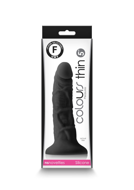 18911 ns novelties colours pleasures dildo thin 5 inch