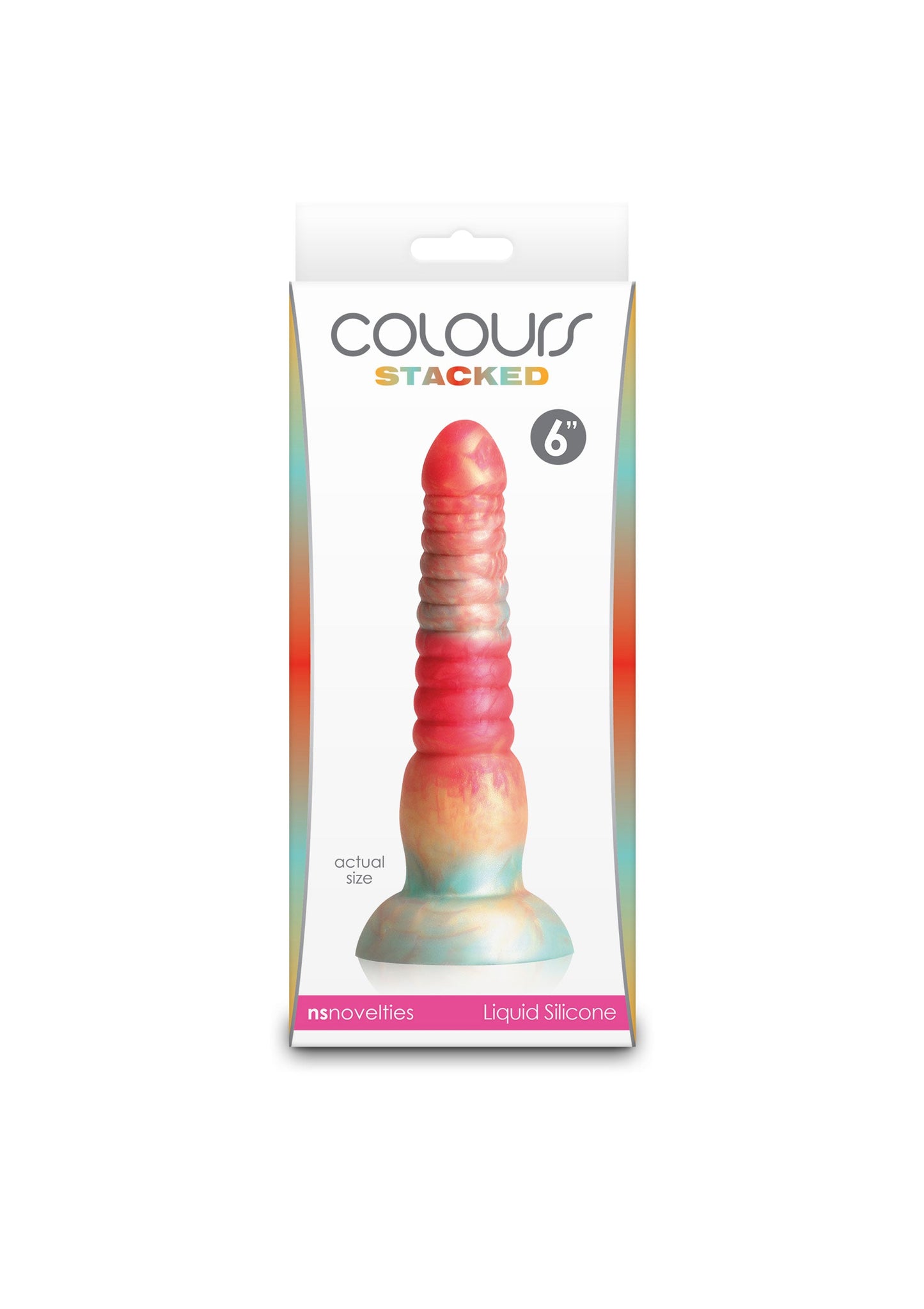Stacked 6 inch Dildo