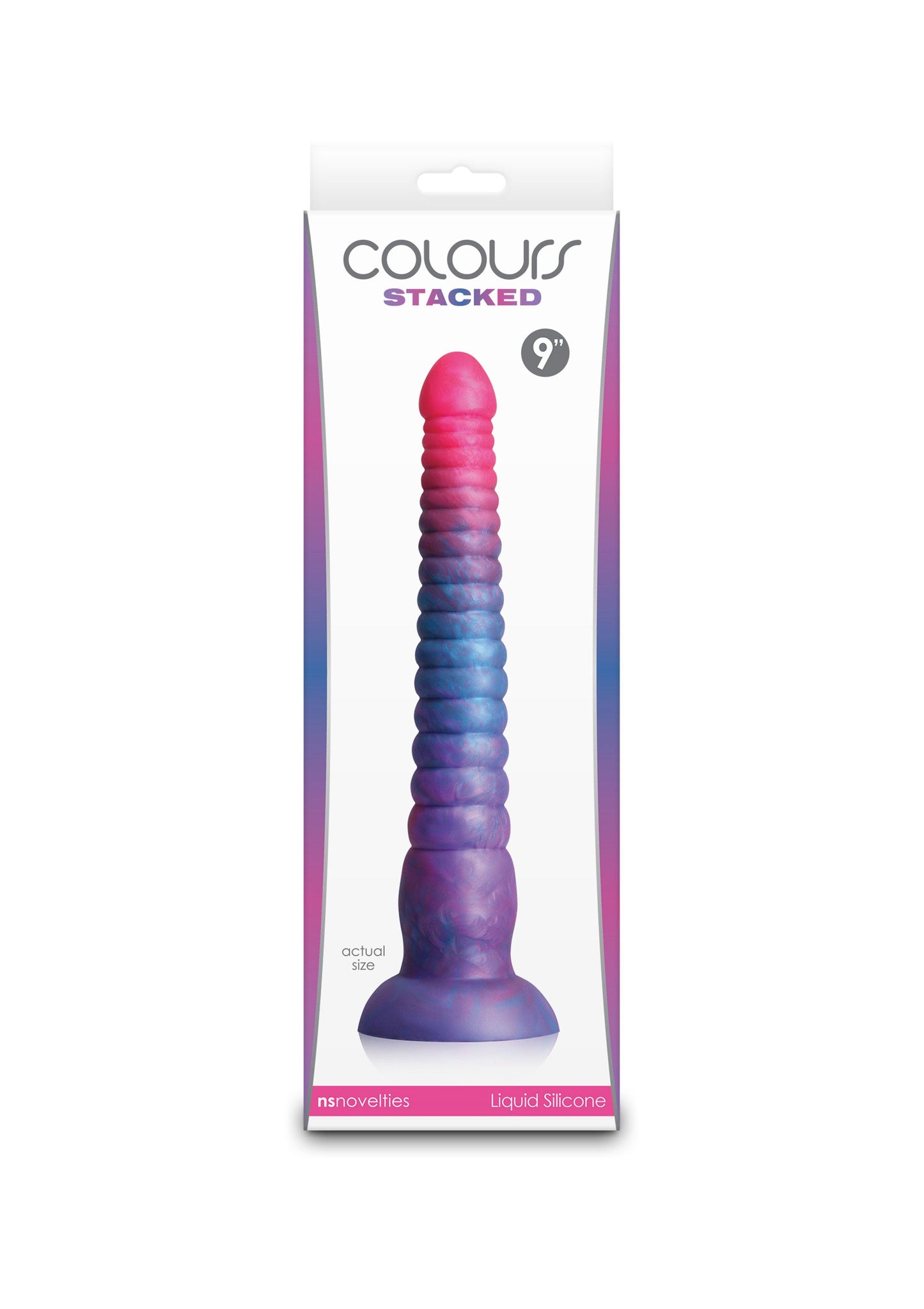 Stacked 9 inch Dildo