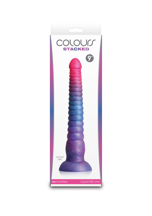 Stacked 9 inch Dildo