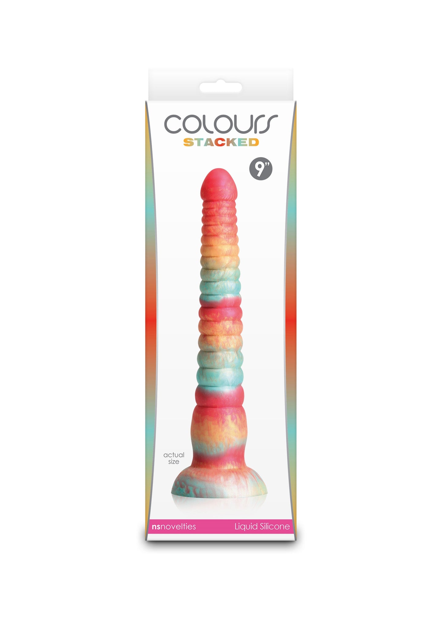Stacked 9 inch Dildo