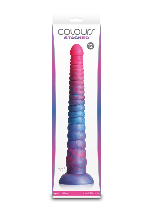Stacked 12 inch Dildo